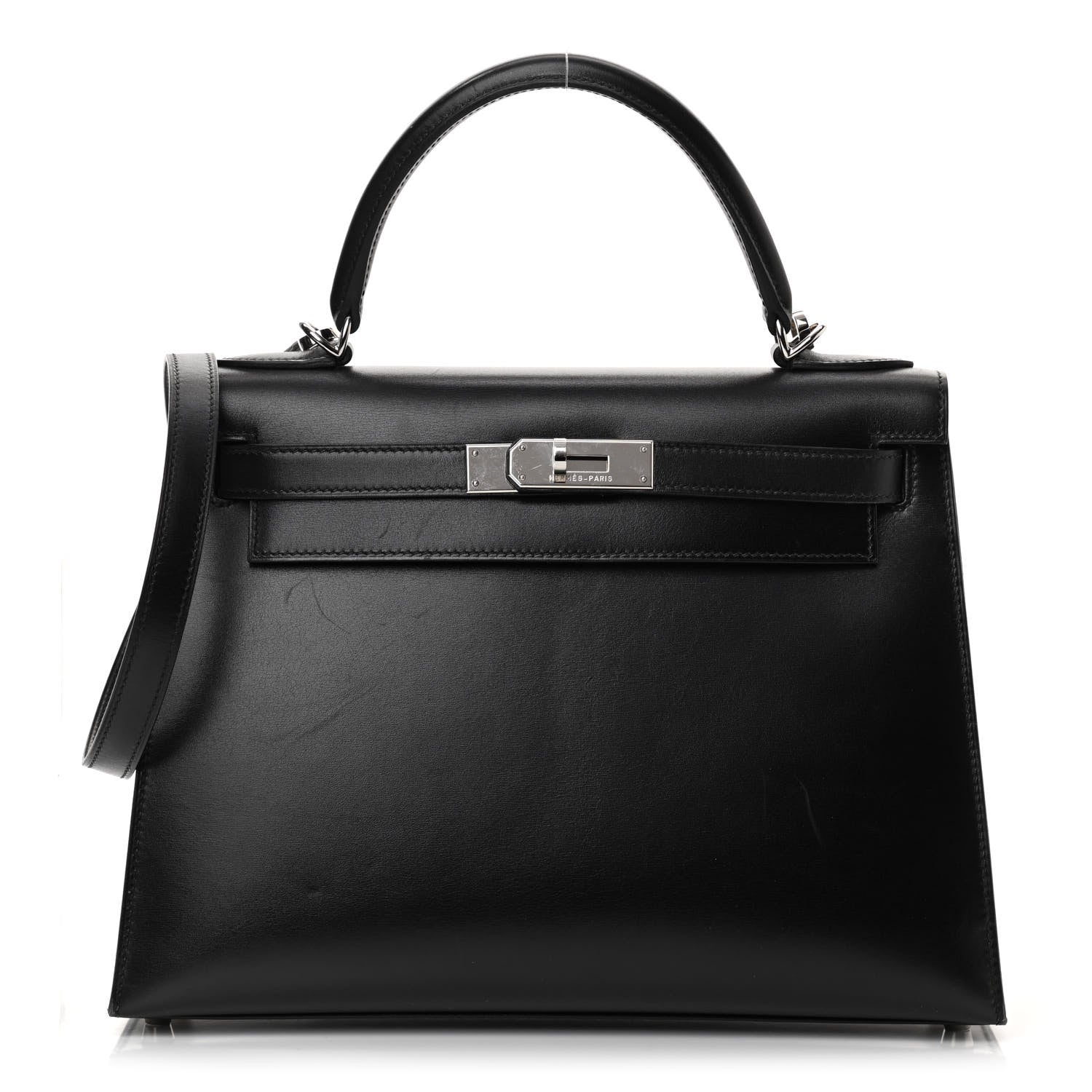 Hermes Box Kelly Sellier 28 Black 1 of 29