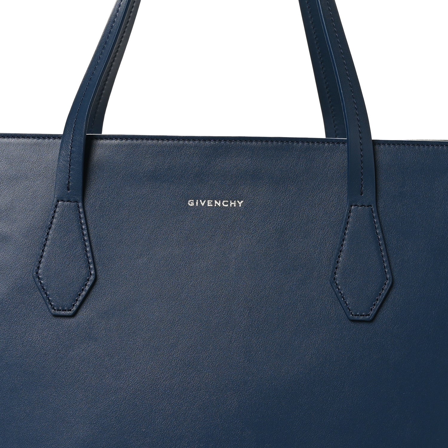 Givenchy Smooth Calfskin Wing Shopping Bag Midnight 9 of 13