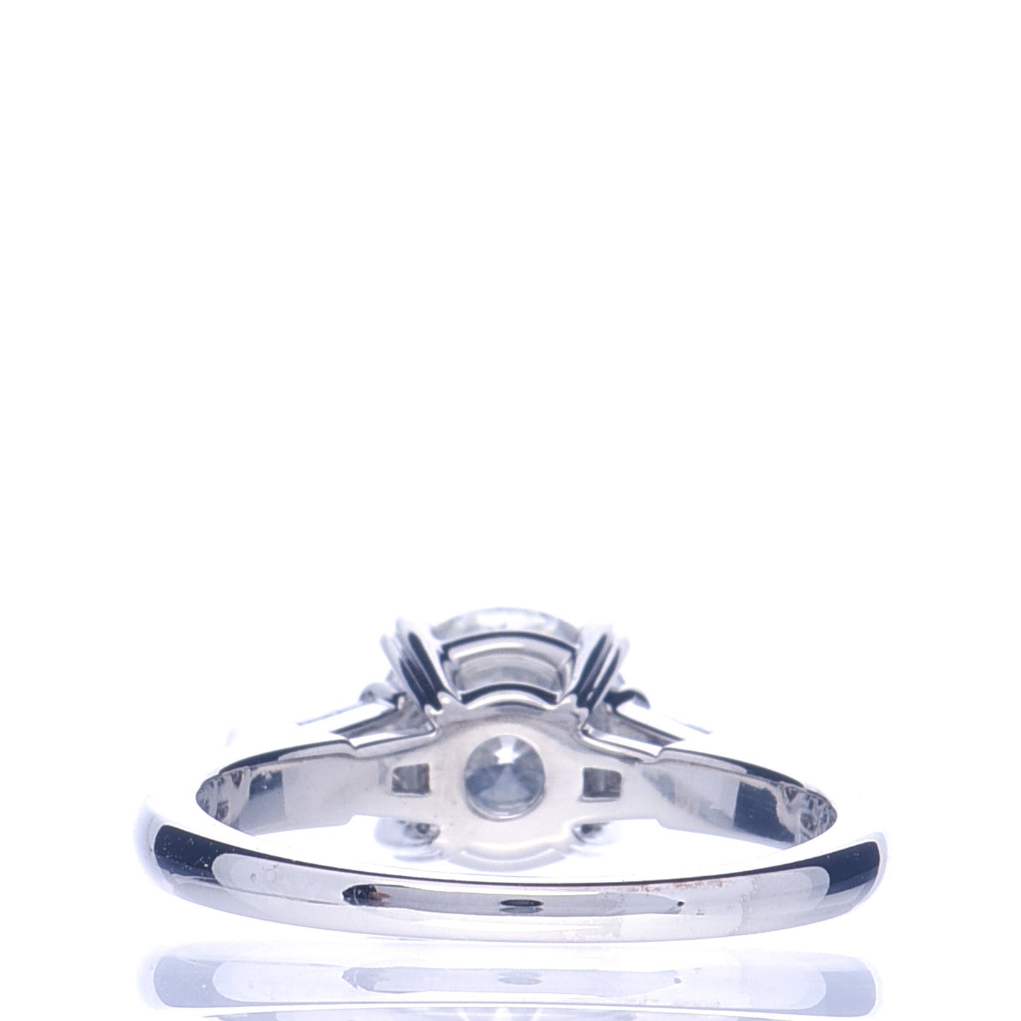 Platinum Diamond 1.40ct Classic Winston Round Brilliant Engagement Ring 51 5.75