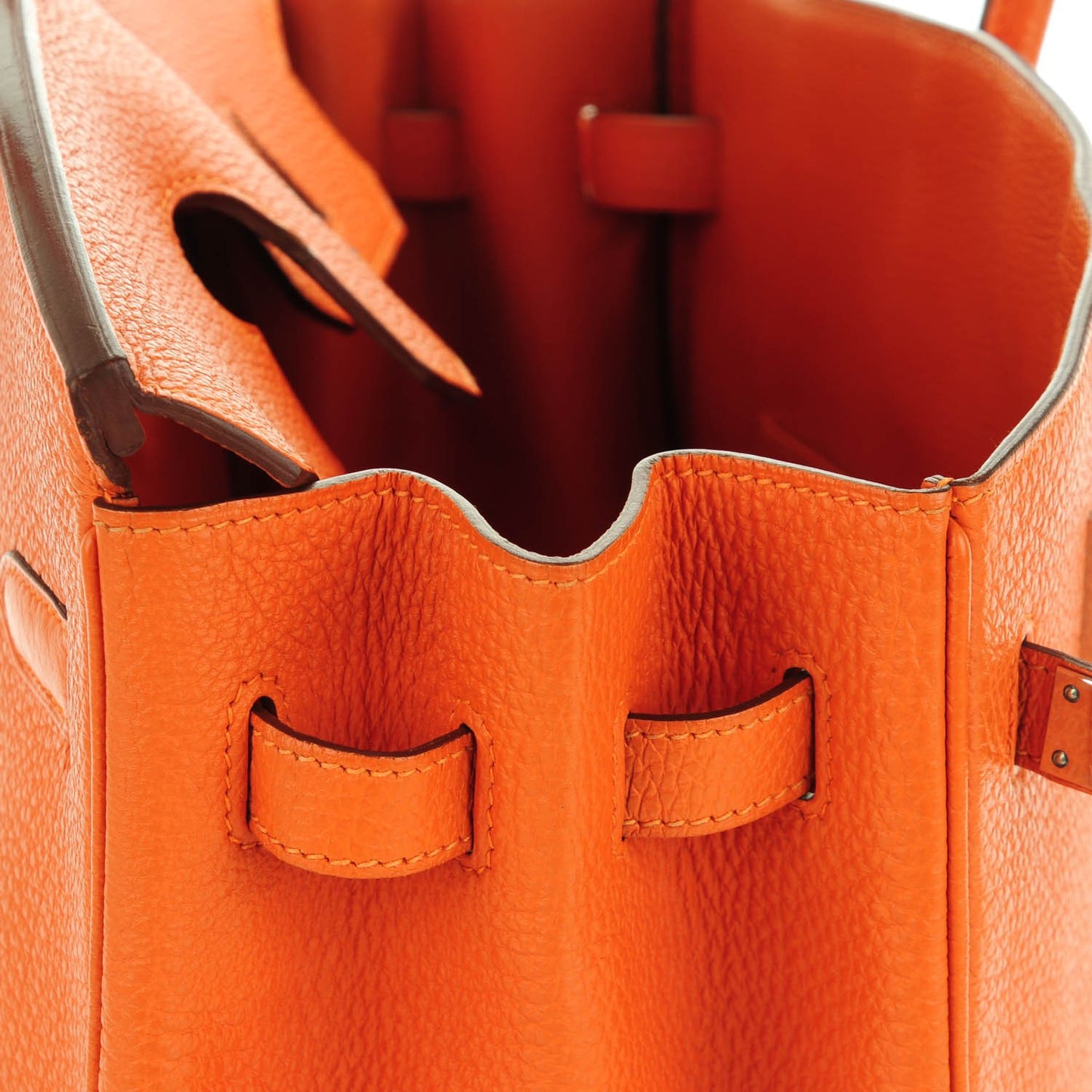 Togo Birkin 35 Orange
