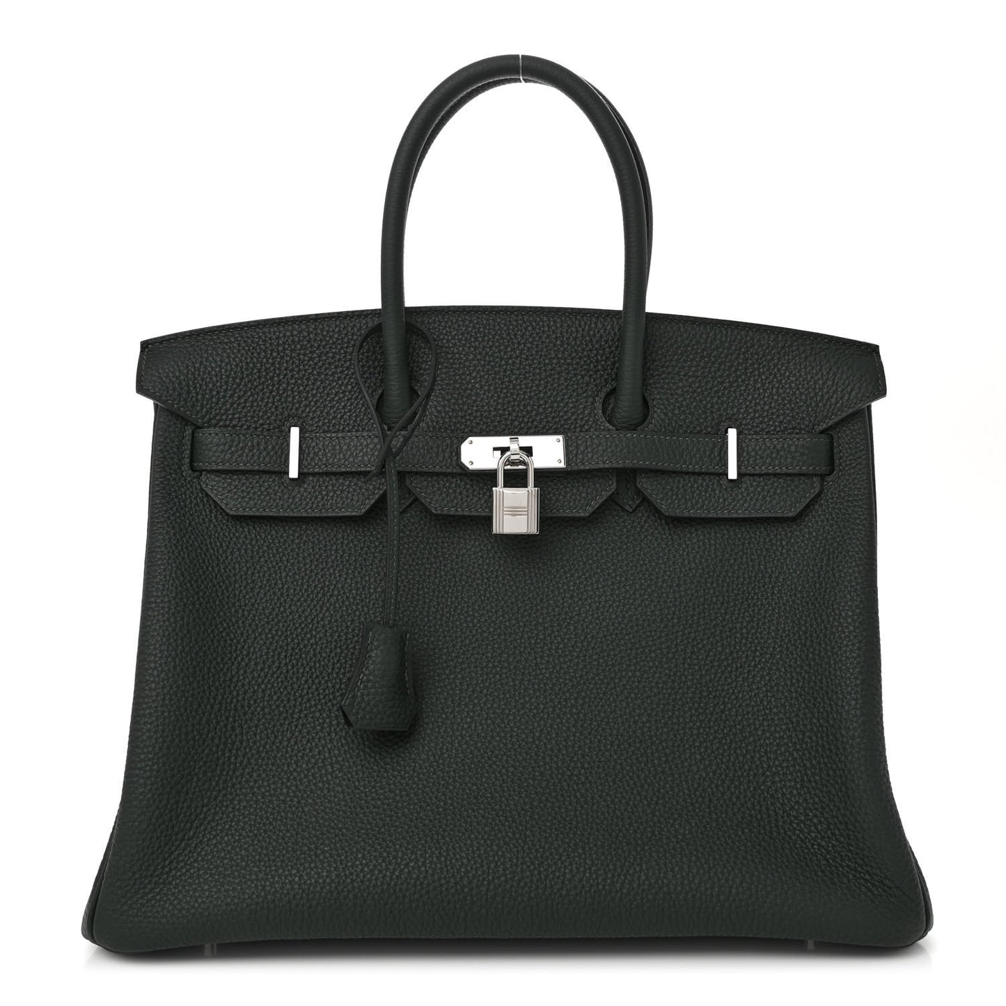 Togo Verso Birkin 35 Vert Fonce Vert Vertigo