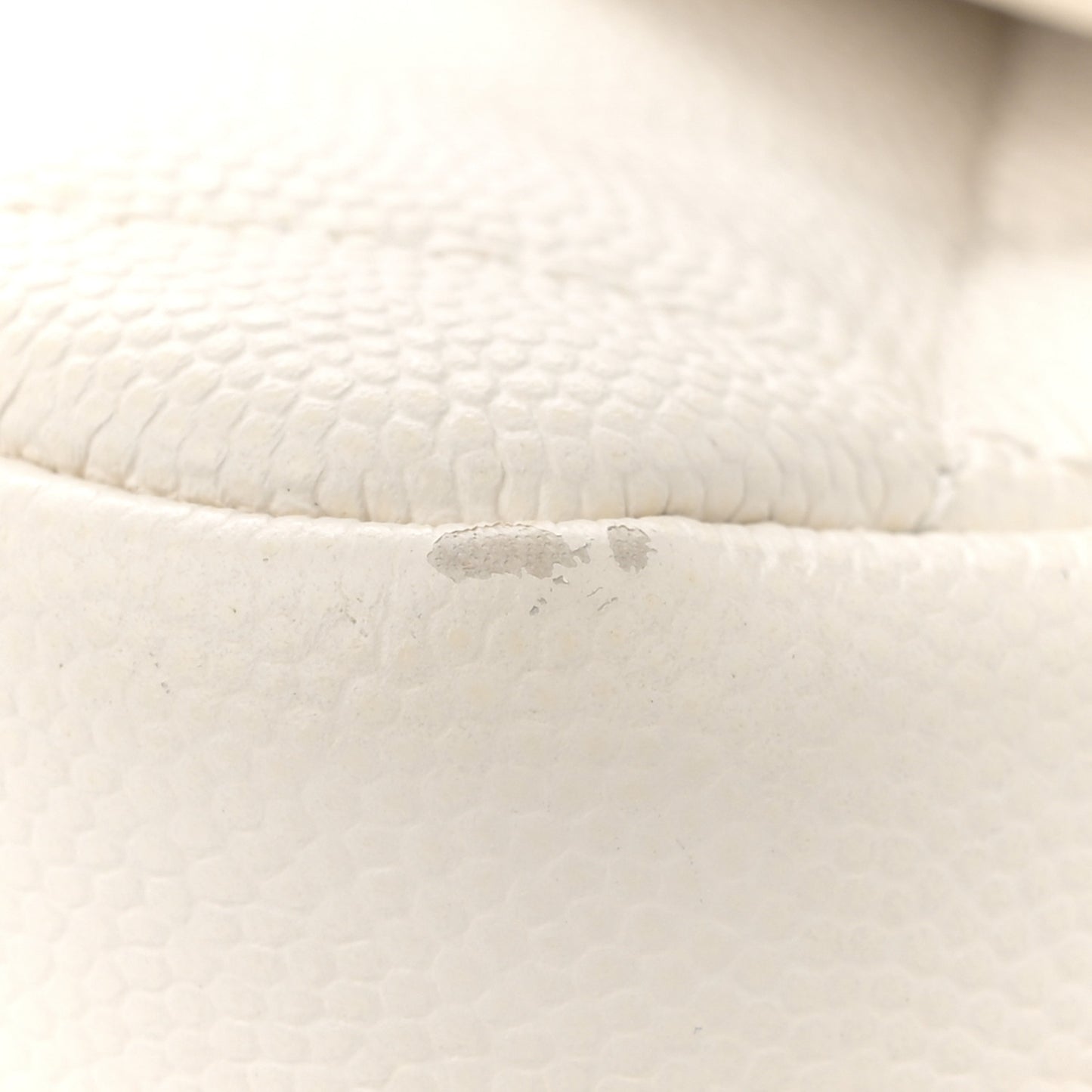Caviar Quilted Mini CC You Flap White
