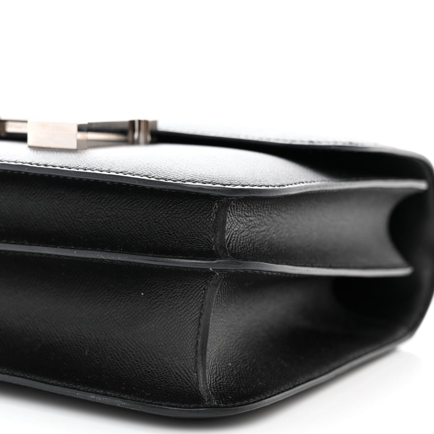 Madame Calfskin Lizard Constance 24 Black Ombre