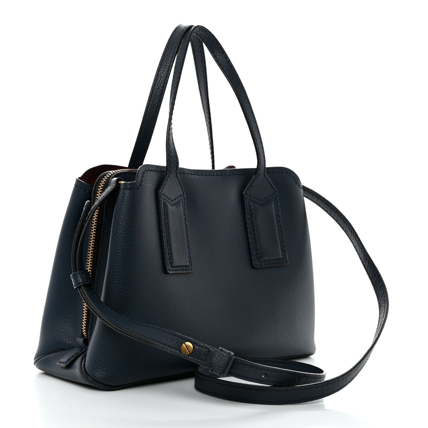 Marc Jacobs Pebbled Calfskin The Editor 29 Tote Blue Sea 2 of 13
