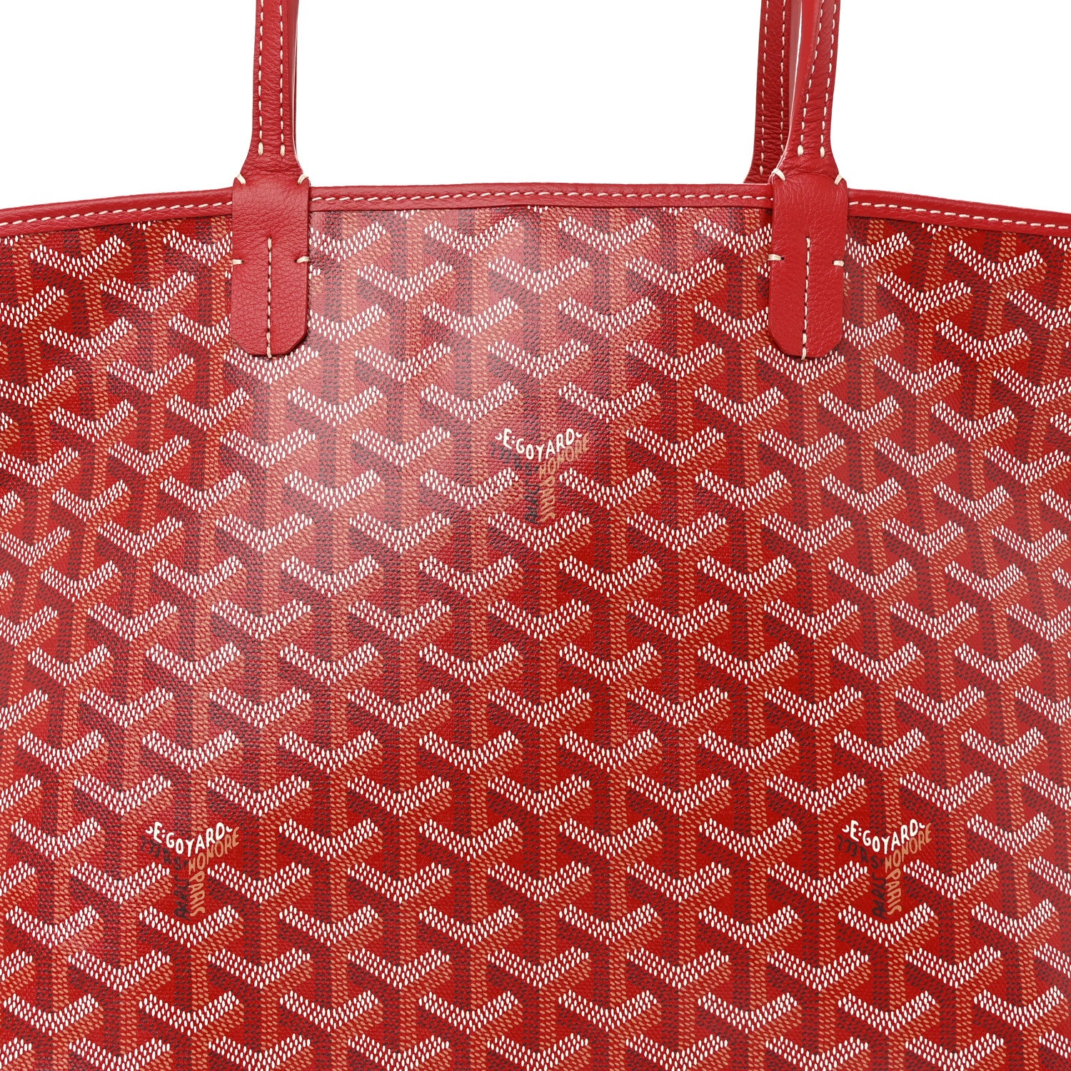 Goyard Goyardine Artois PM Red 8 of 10