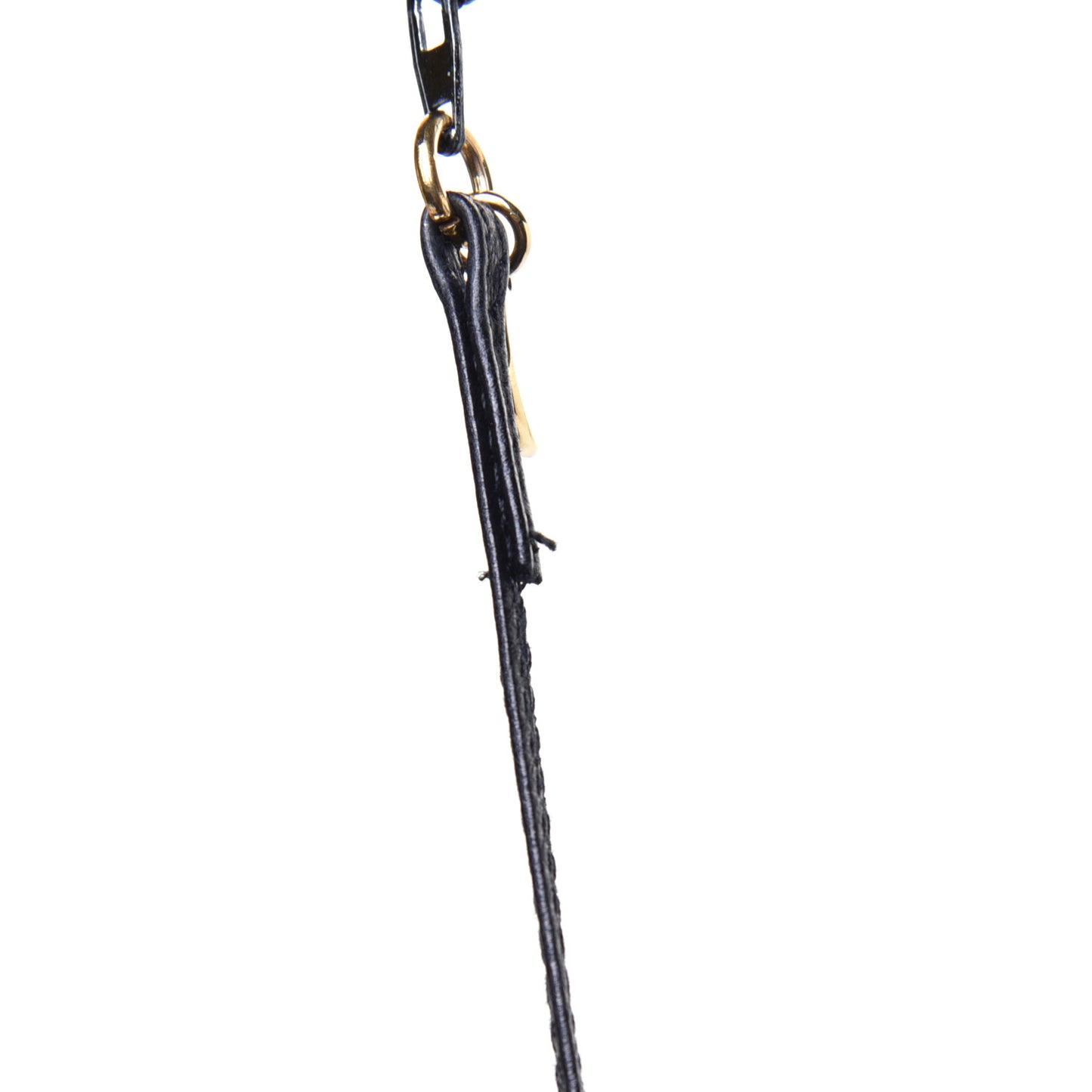 Caviar CC Drawstring Shoulder Bag Black
