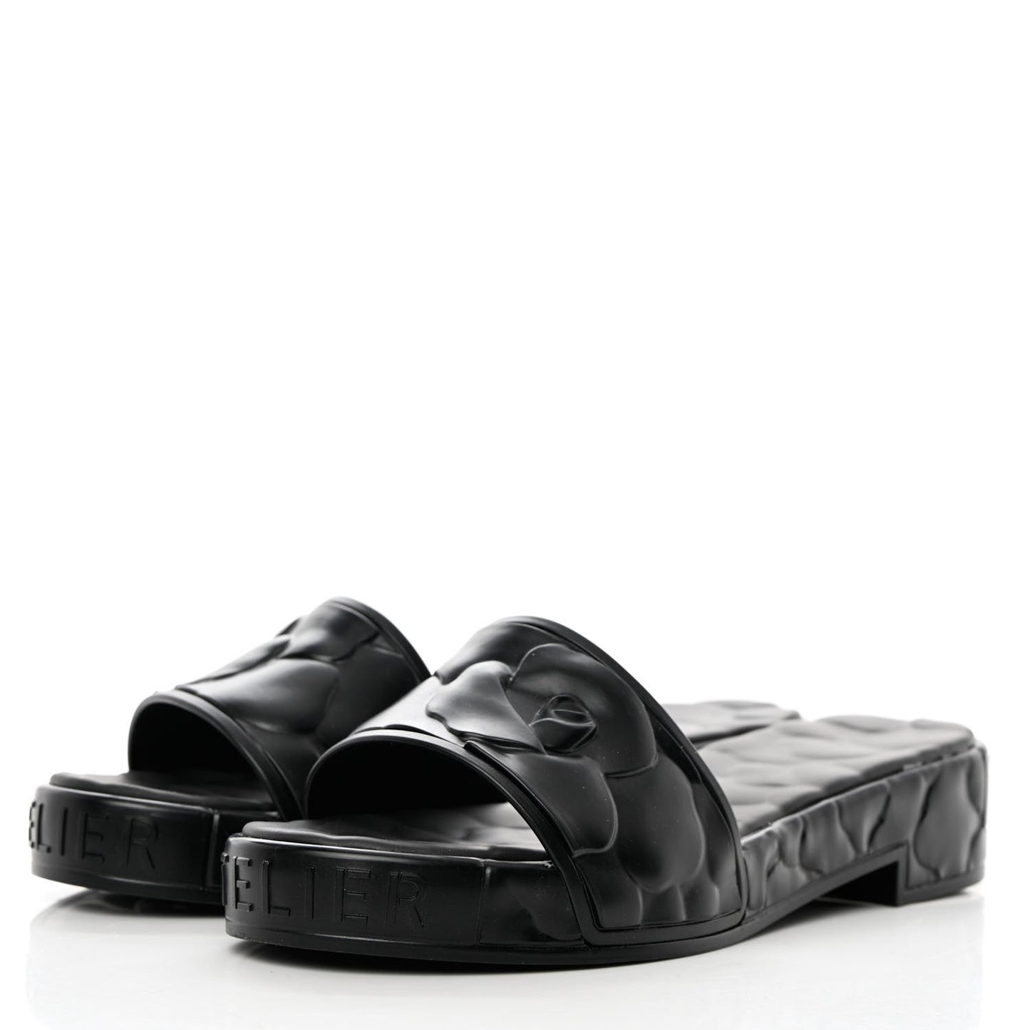 Rubber Atelier 03 Rose Edition 25/40mm Platform Slide Sandals 40 Black
