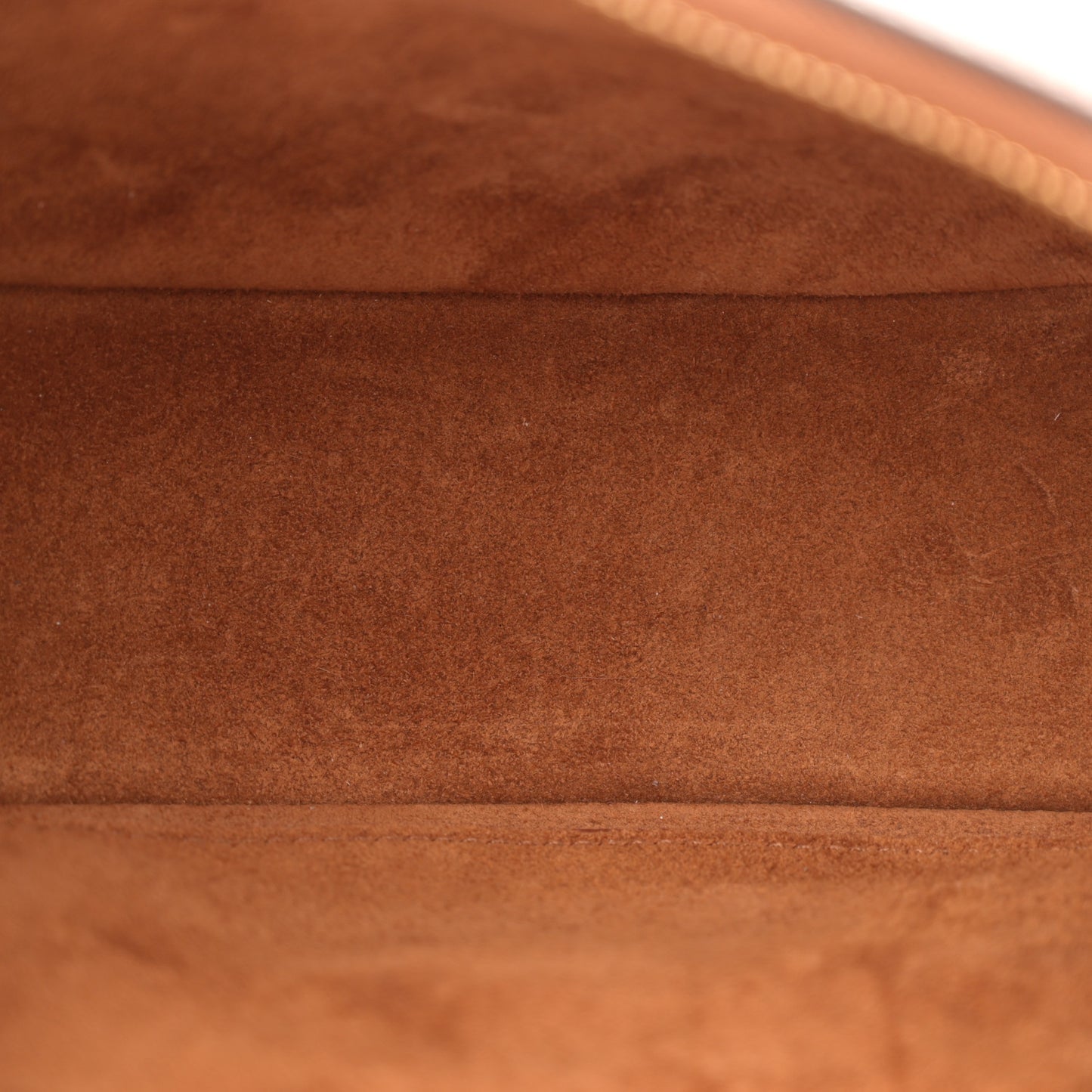 Smooth Calfskin Medium Strap Ava Triomphe Shoulder Bag Tan