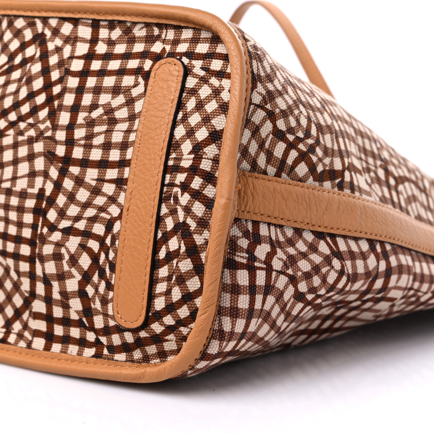 MCM Visetos Medium Liz Reversible Shopper Tote Cognac 14 of 15