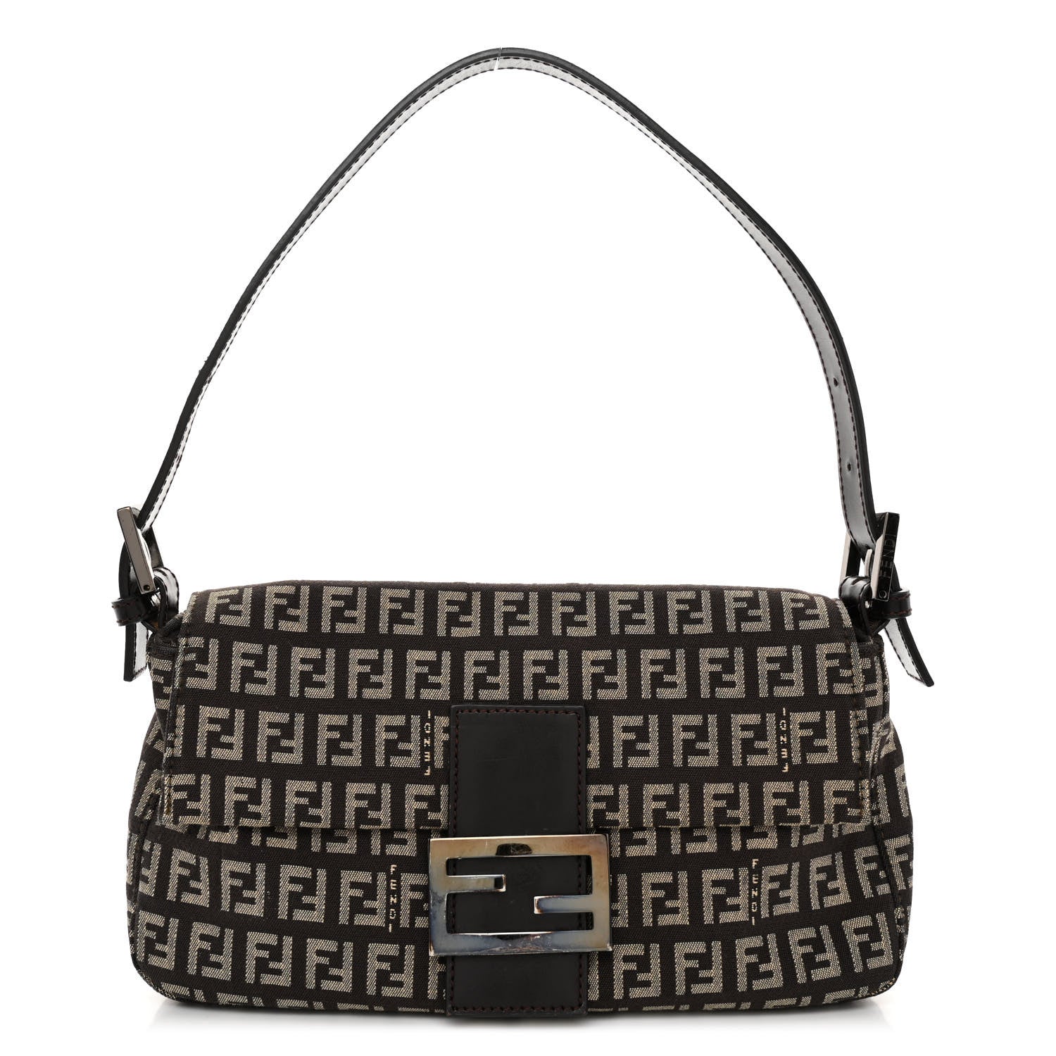 Fendi Zucchino Baguette Tobacco 1 of 10