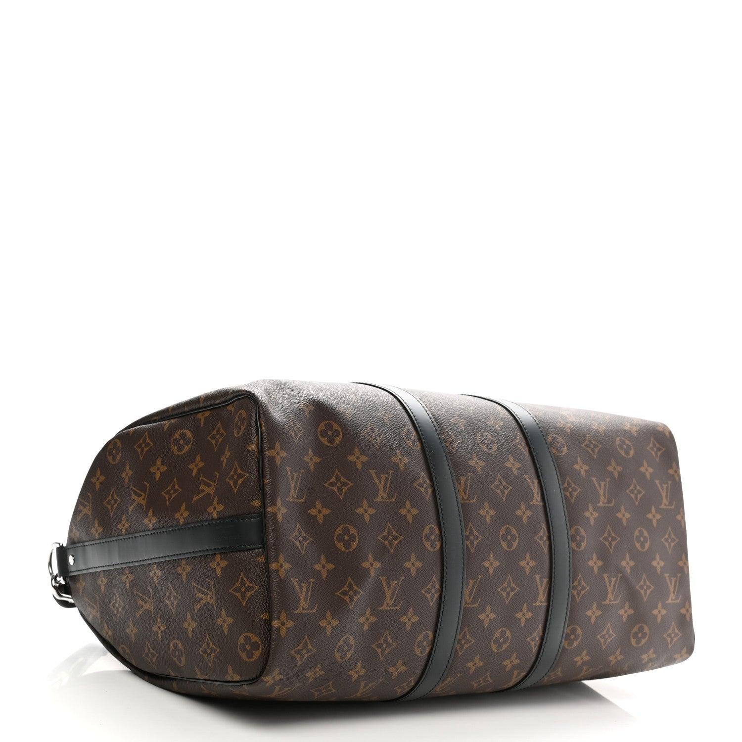 Louis Vuitton Monogram Macassar Keepall Bandouliere 45 4 of 9