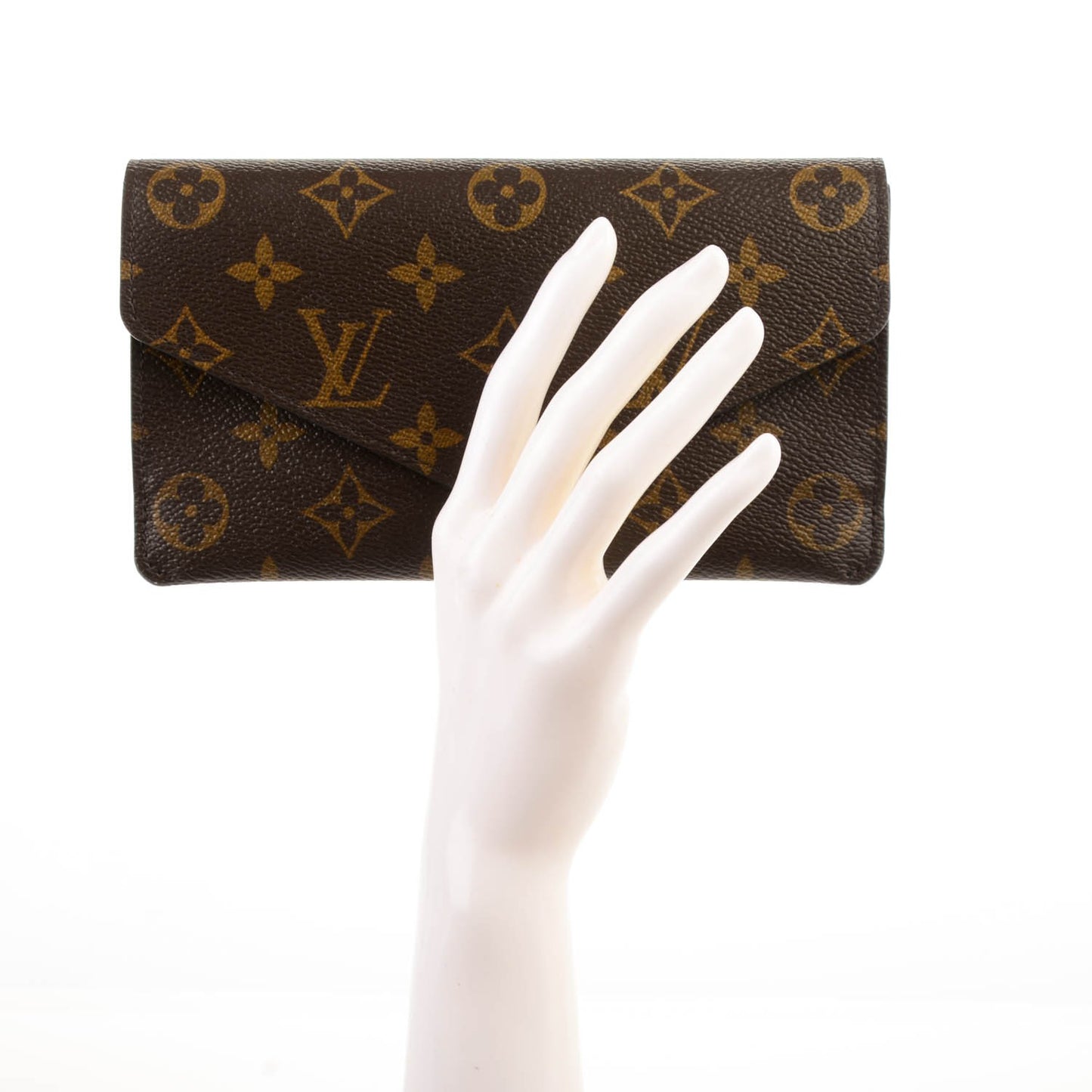 Monogram Jeanne Wallet Rose Ballerine