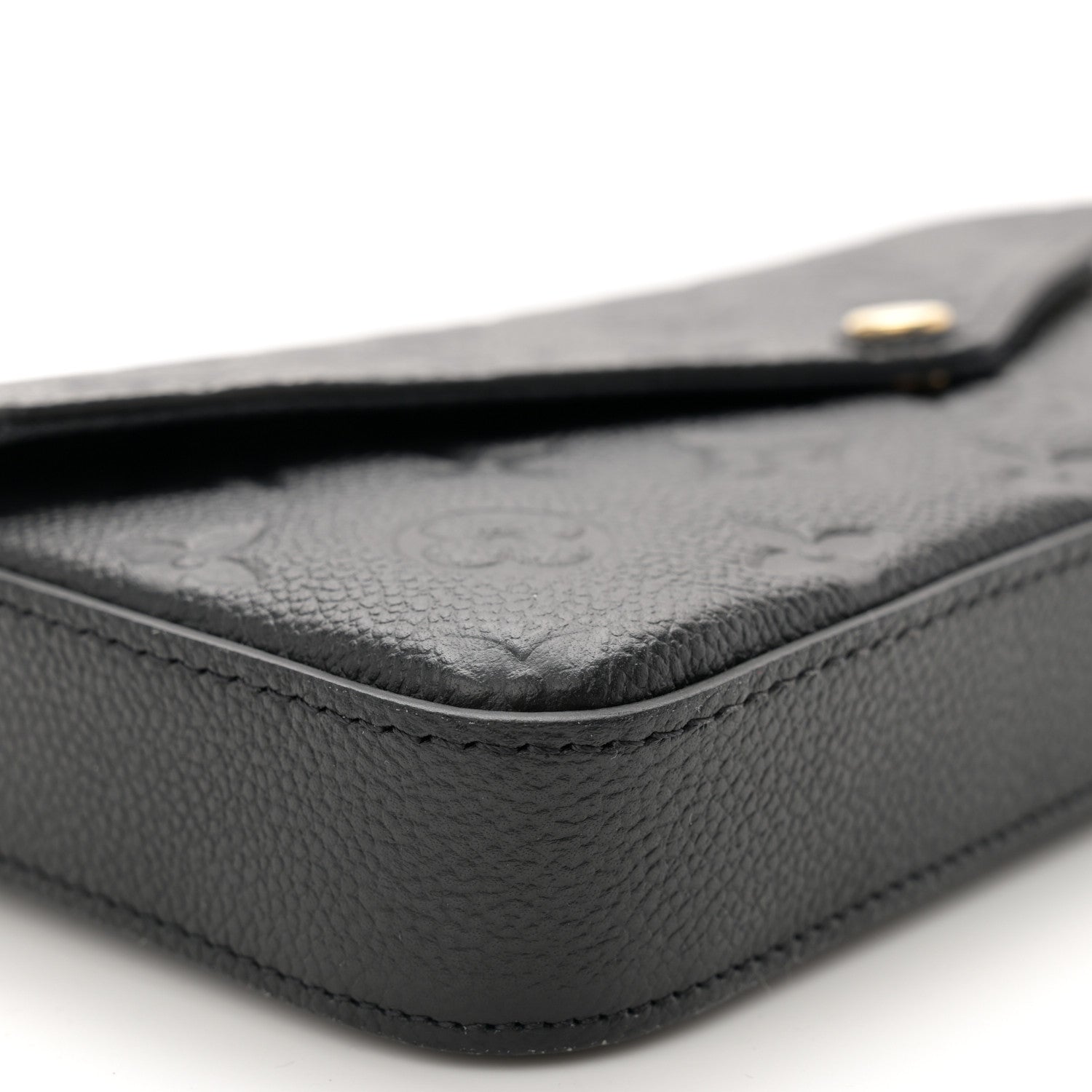 Louis Vuitton Empreinte Pochette Felicie Chain Wallet Black 9 of 10