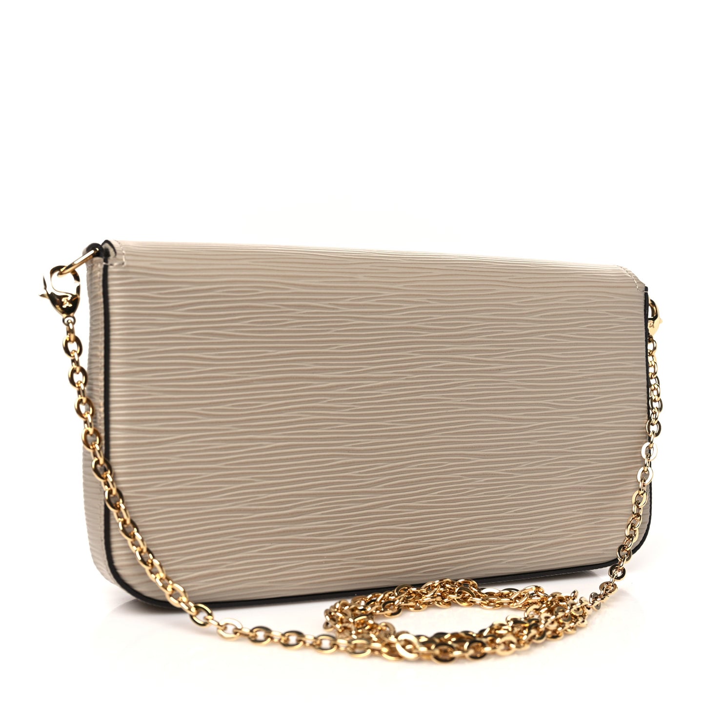 Epi Felicie Pochette Chain Wallet Galet