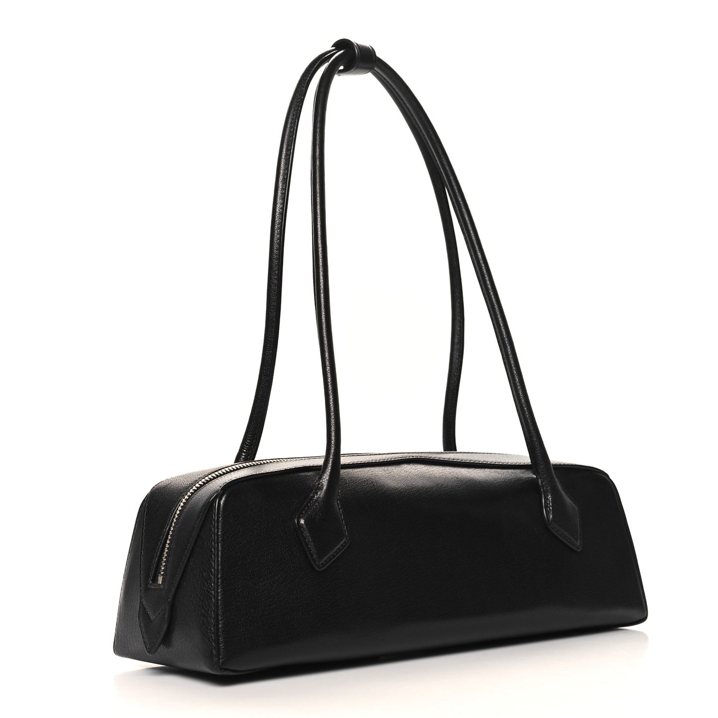 Goatskin Medium Le Teckel Bag Black