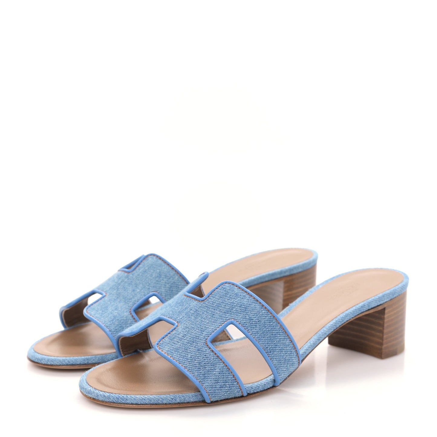 Denim Oasis Sandals 37 Bleu Clair