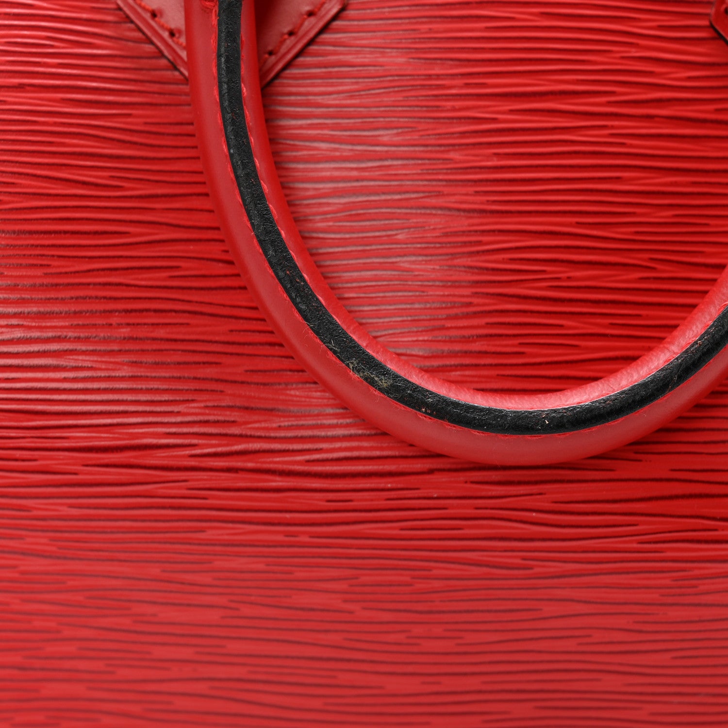 Louis Vuitton Epi Speedy 25 Castillan Red 13 of 15