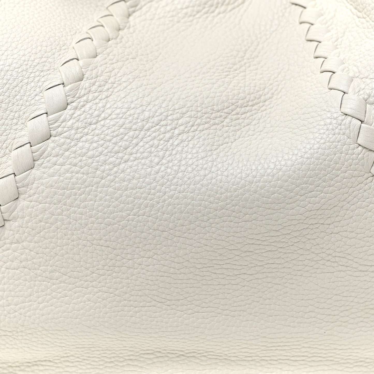 Cervo Deerskin Large Hobo White