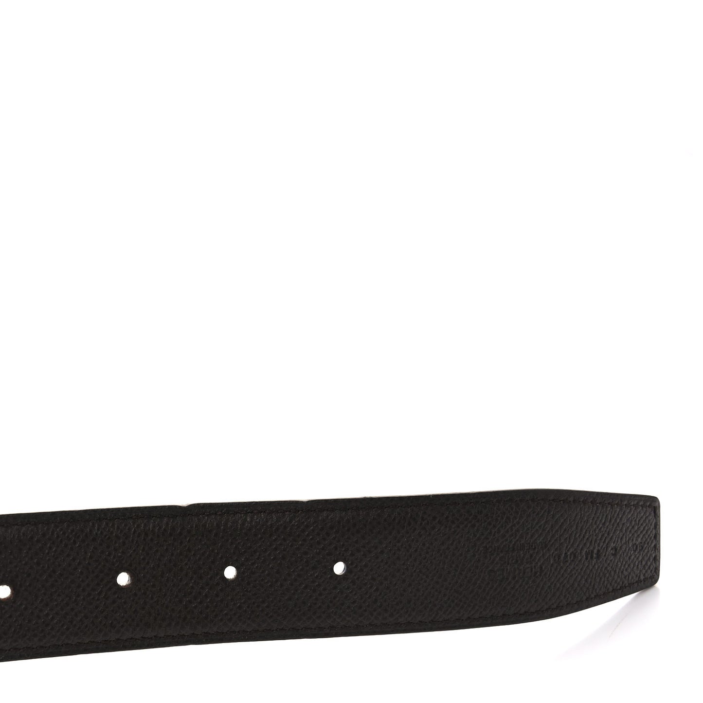 Epsom 32mm H Belt 90 36 Chocolate Bleu De Malte