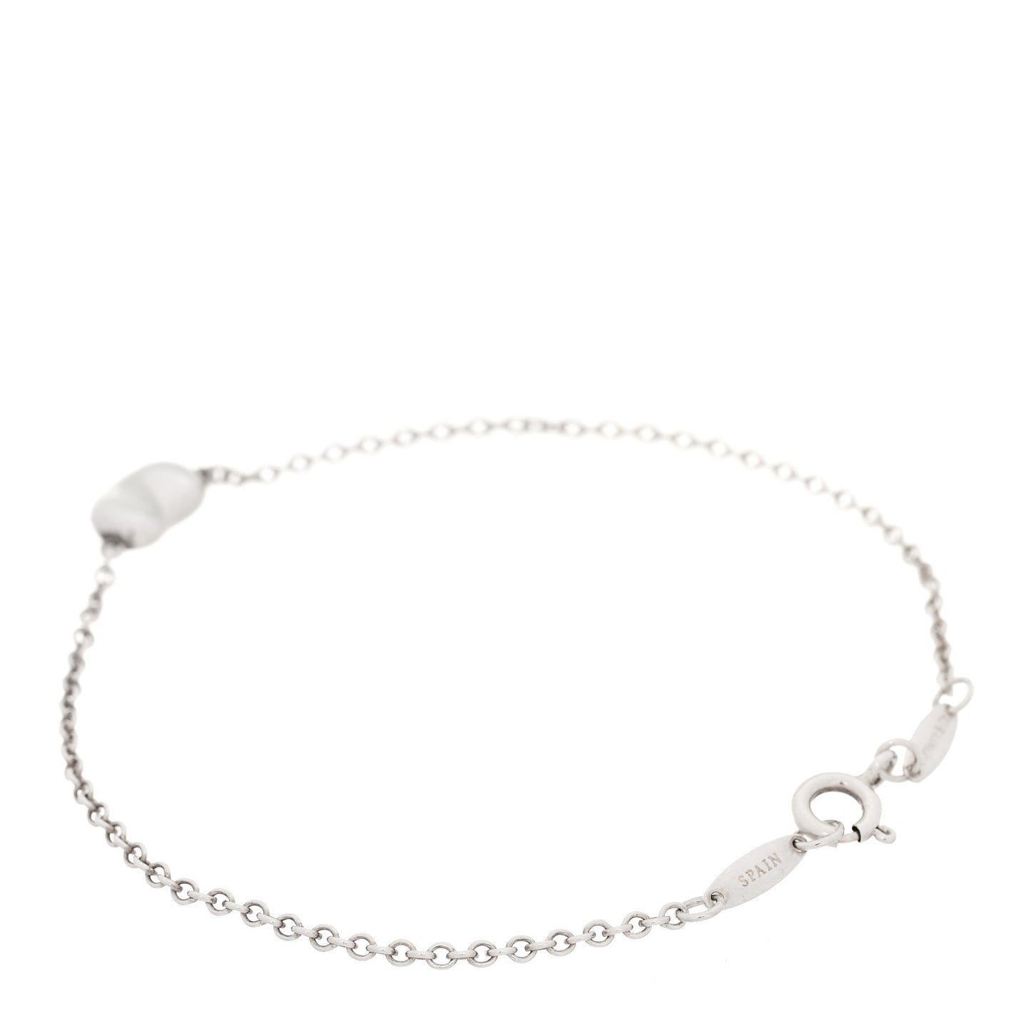 Sterling Silver 9mm Elsa Peretti Bean Bracelet