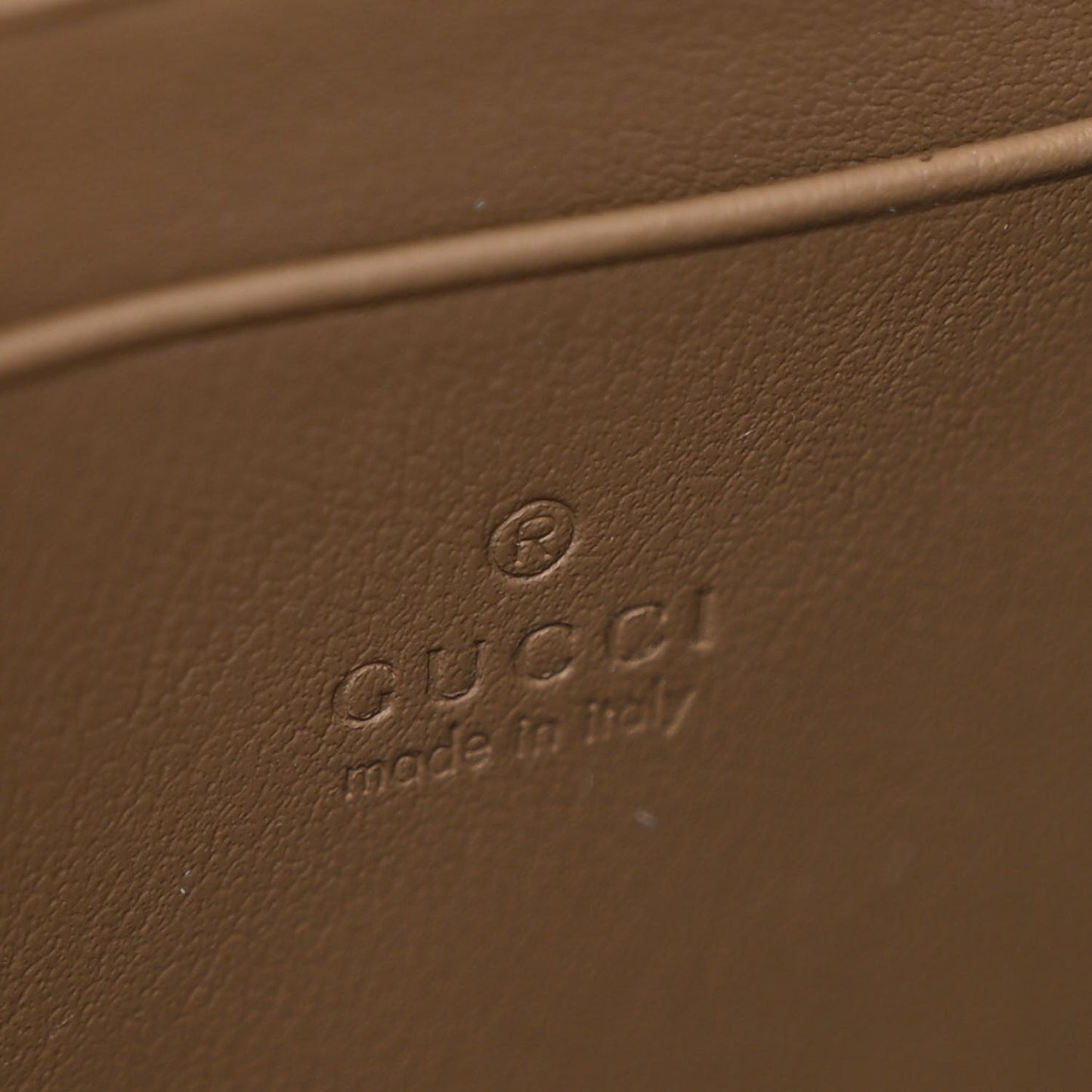 GG Supreme Monogram Mini Dionysus Chain Wallet Beige Taupe