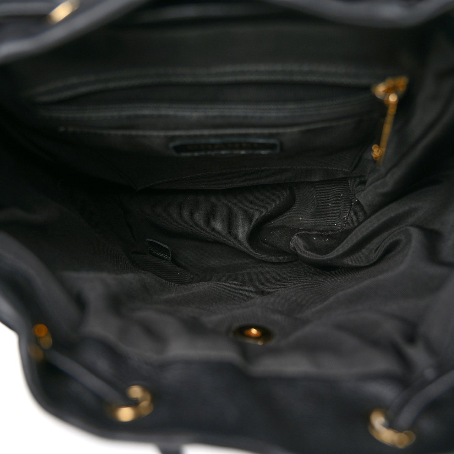 Lambskin Quilted Small Urban Spirit Backpack Black