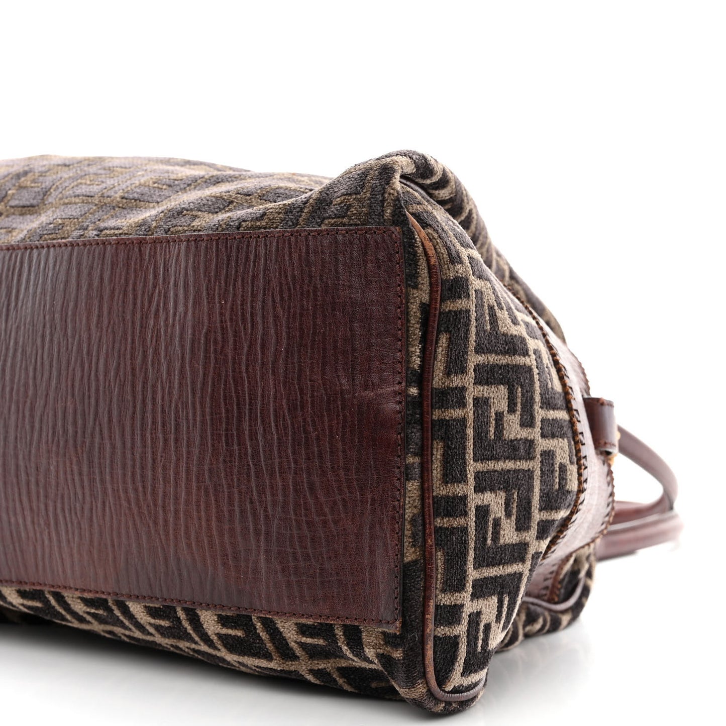 Velvet Zucca Vitello Large Bag De Jour Fango