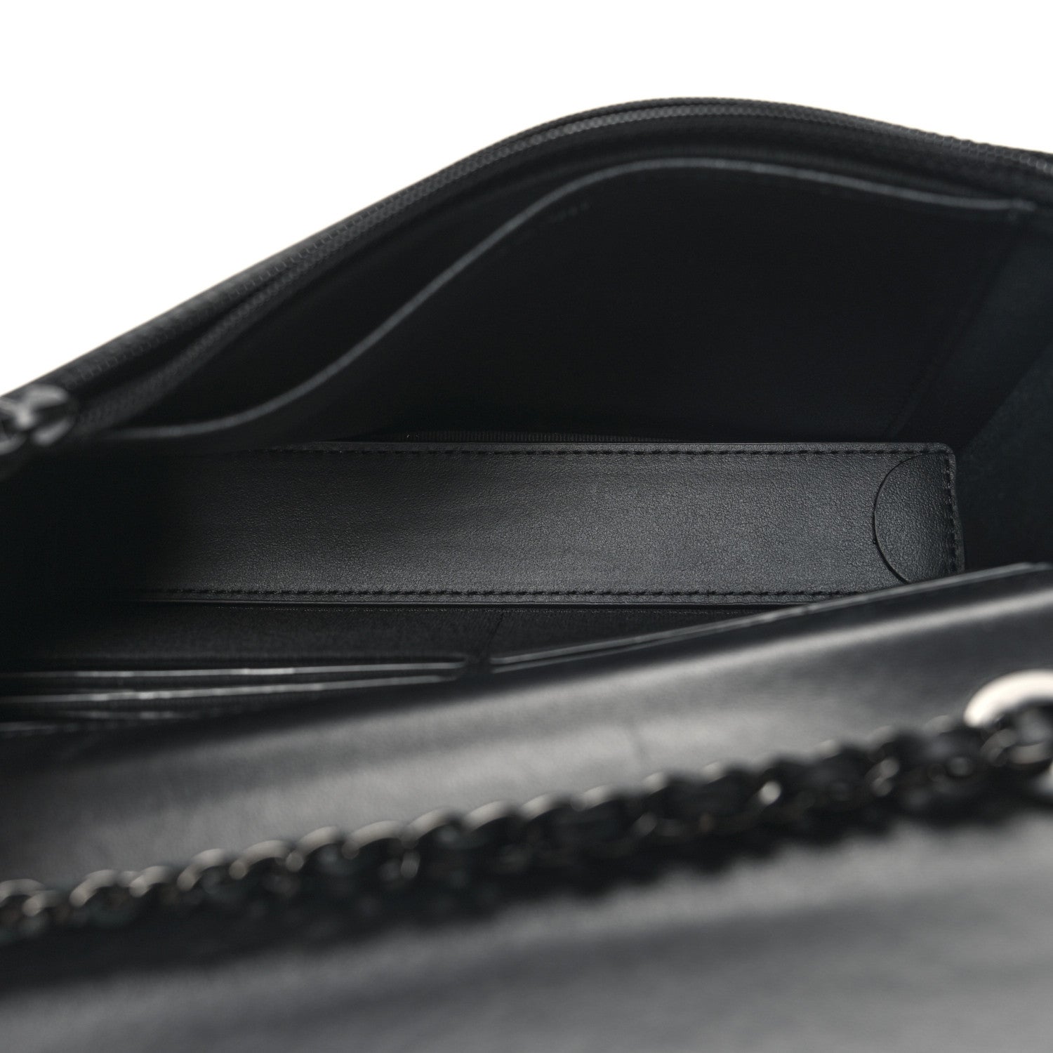 Chanel Lambskin Quilted Trendy CC Wallet On Chain WOC So Black 7 of 12