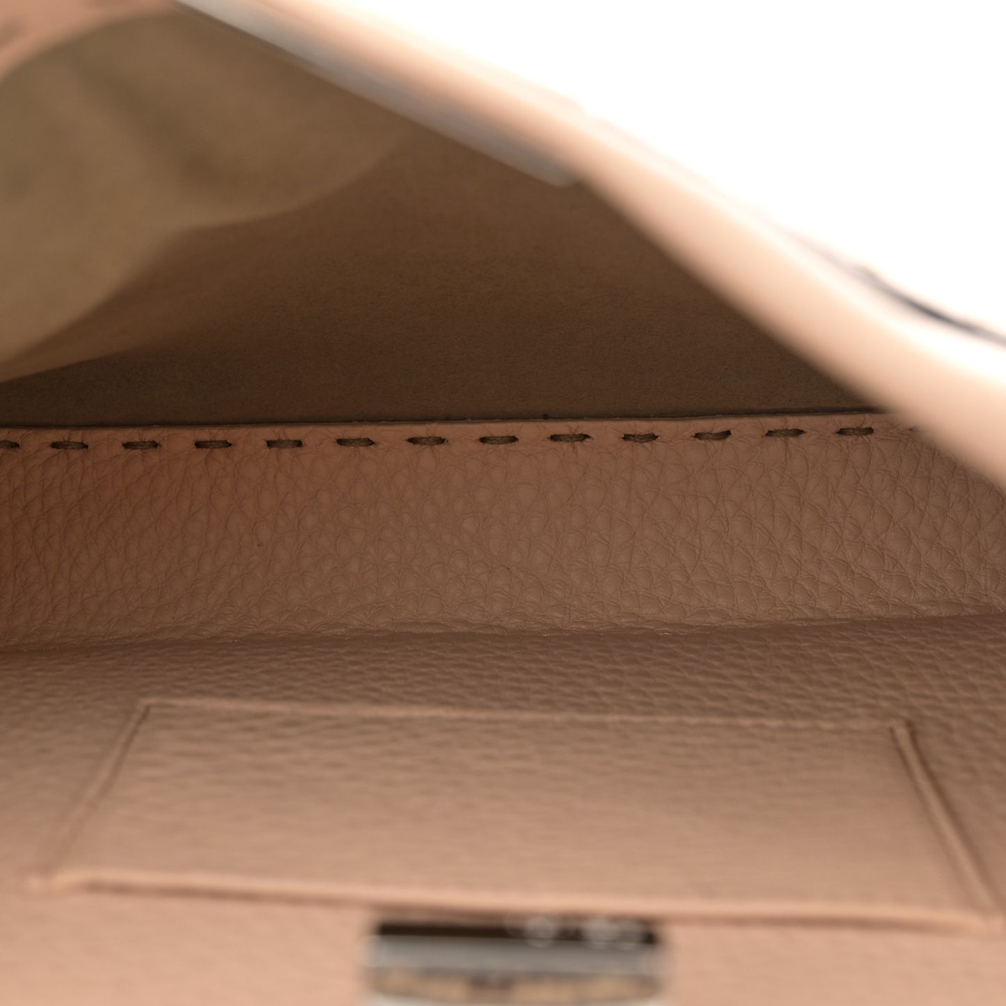 Cuoio Romano Snakeskin Selleria Mini Peekaboo Iconic Satchel Plaster