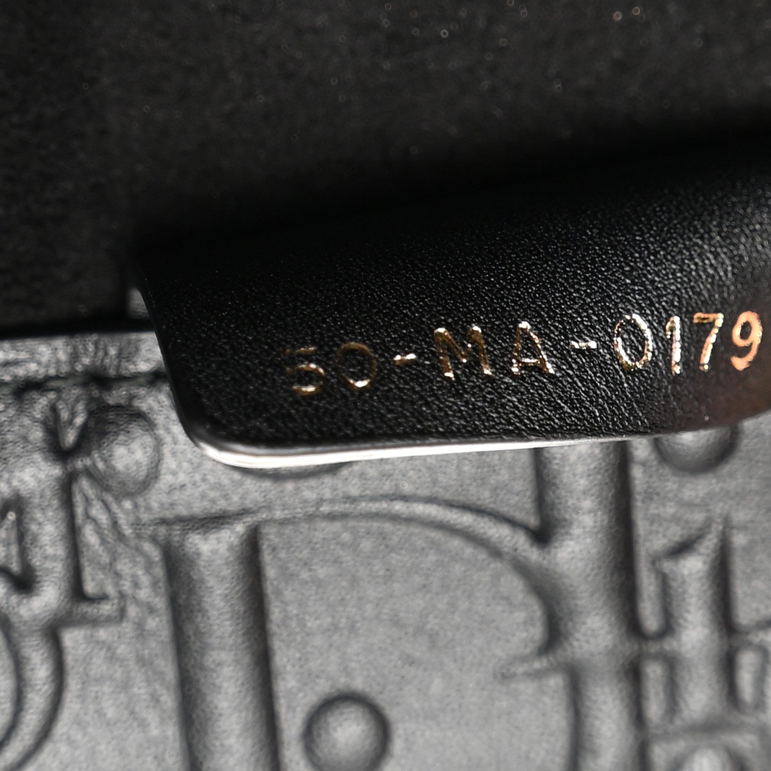 Christian Dior Oblique Calfskin Embossed Large Book Tote Black 7 of 11