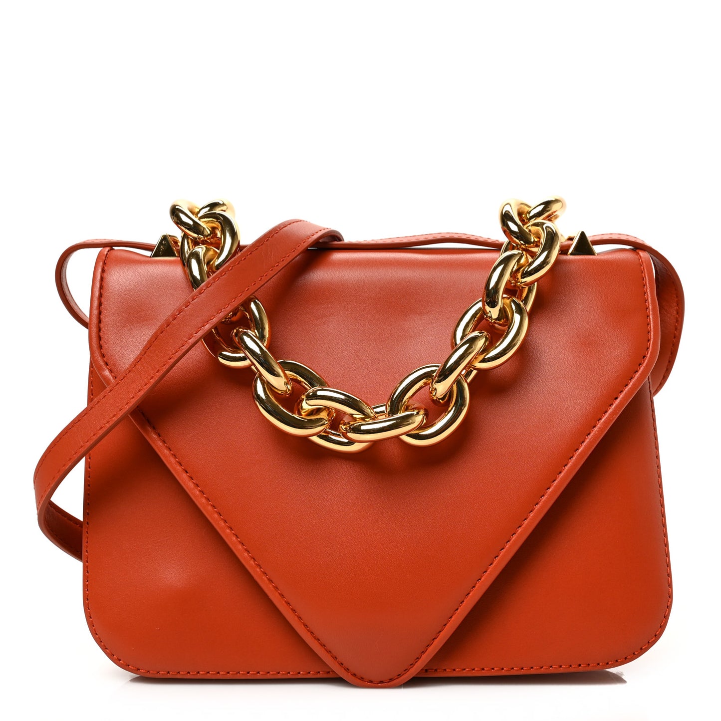 Calfskin Mount Envelope Bag Maple