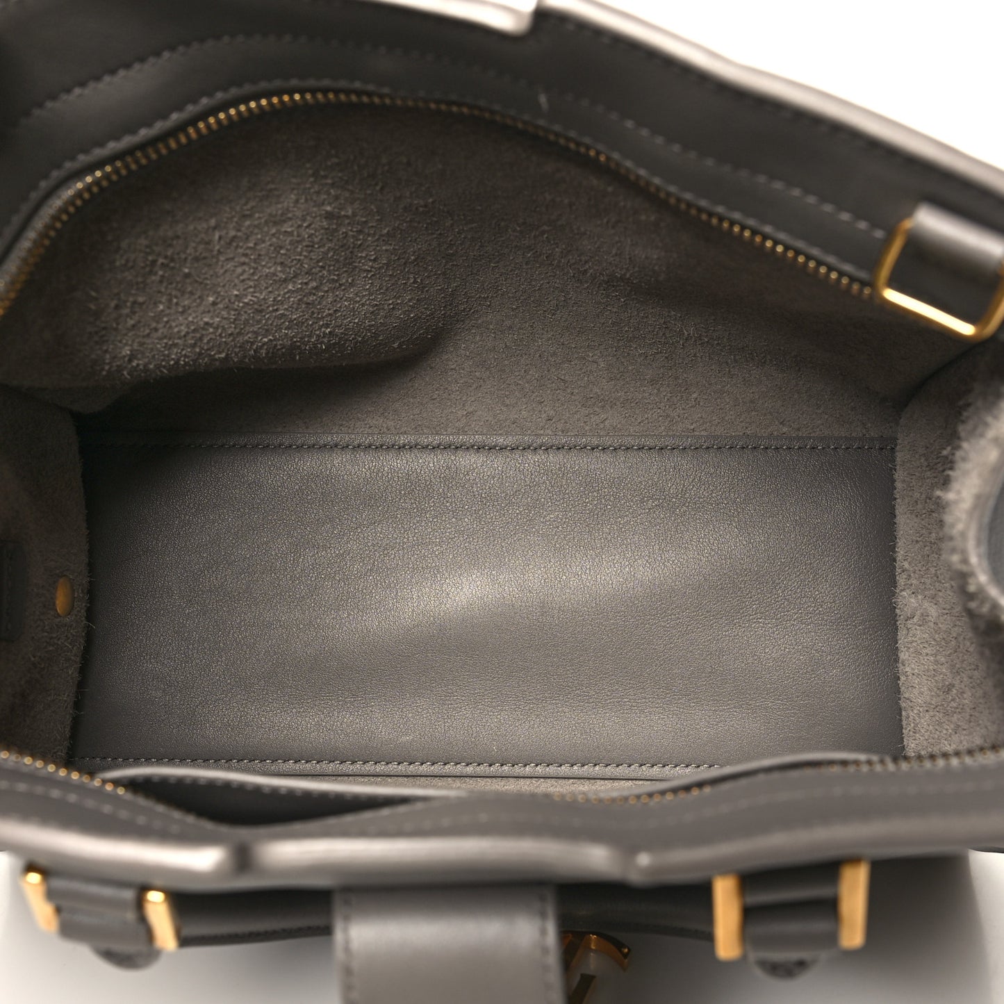Calfskin Monogram Baby Cabas Fog