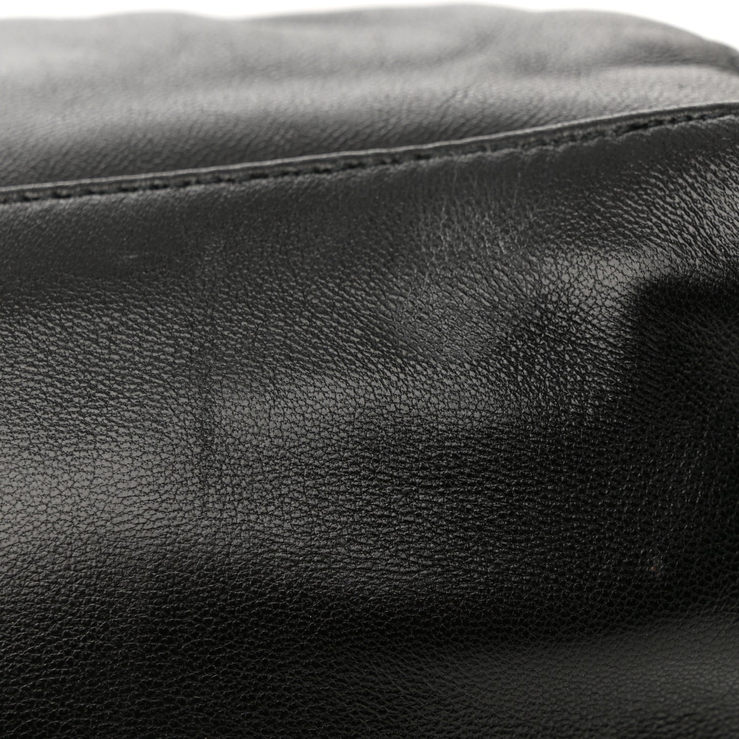 Calfskin Monogram Belt Bag Black