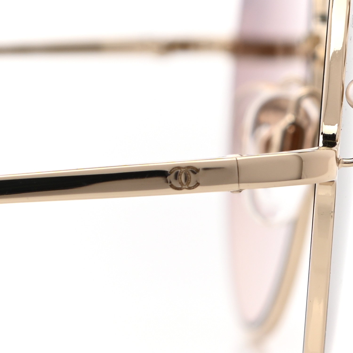 Chanel Pearl Round Sunglasses 4234-H Light Brown 5 of 8