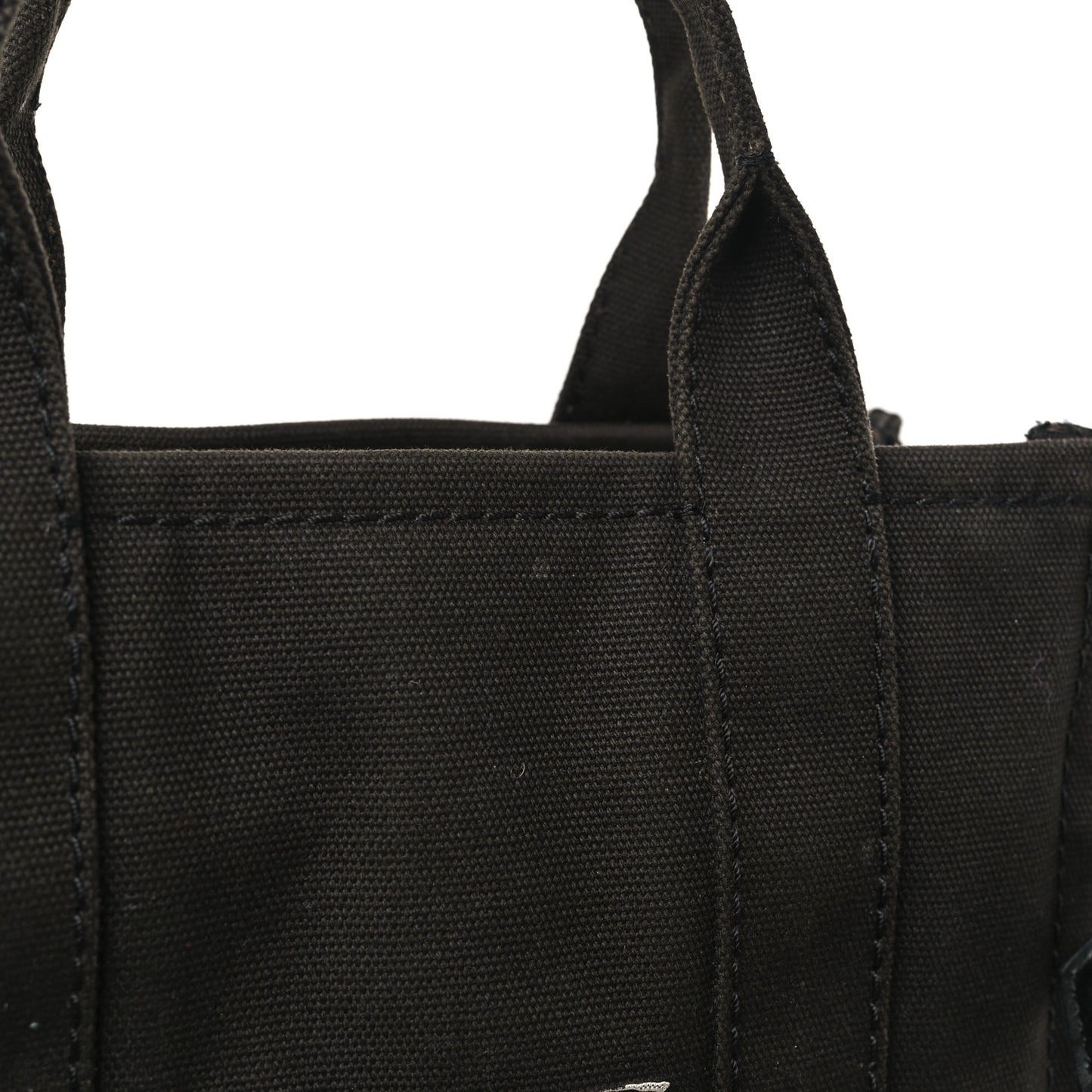 Cotton Canvas Mini The Traveler Tote Bag Brown