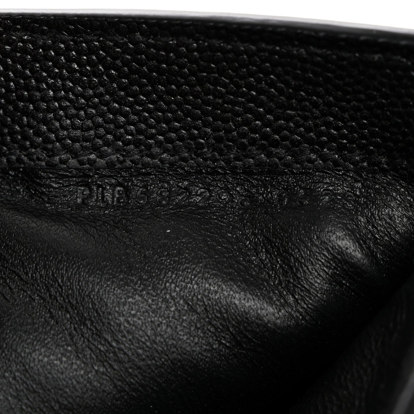 Grain De Poudre Monogram Bi-Fold Wallet Black