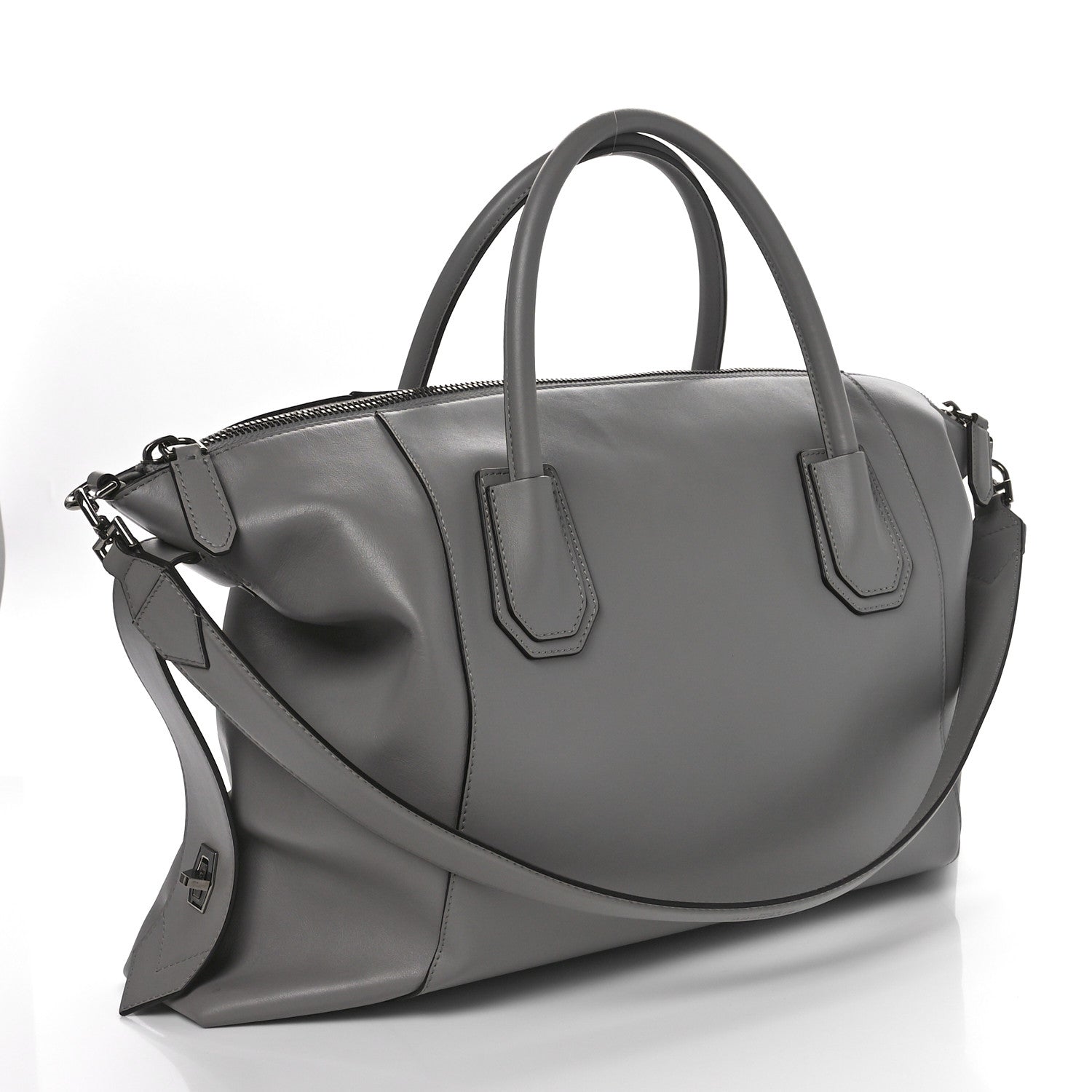 Givenchy Soft Calfskin Medium Soft Antigona Pearl Grey 2 of 10