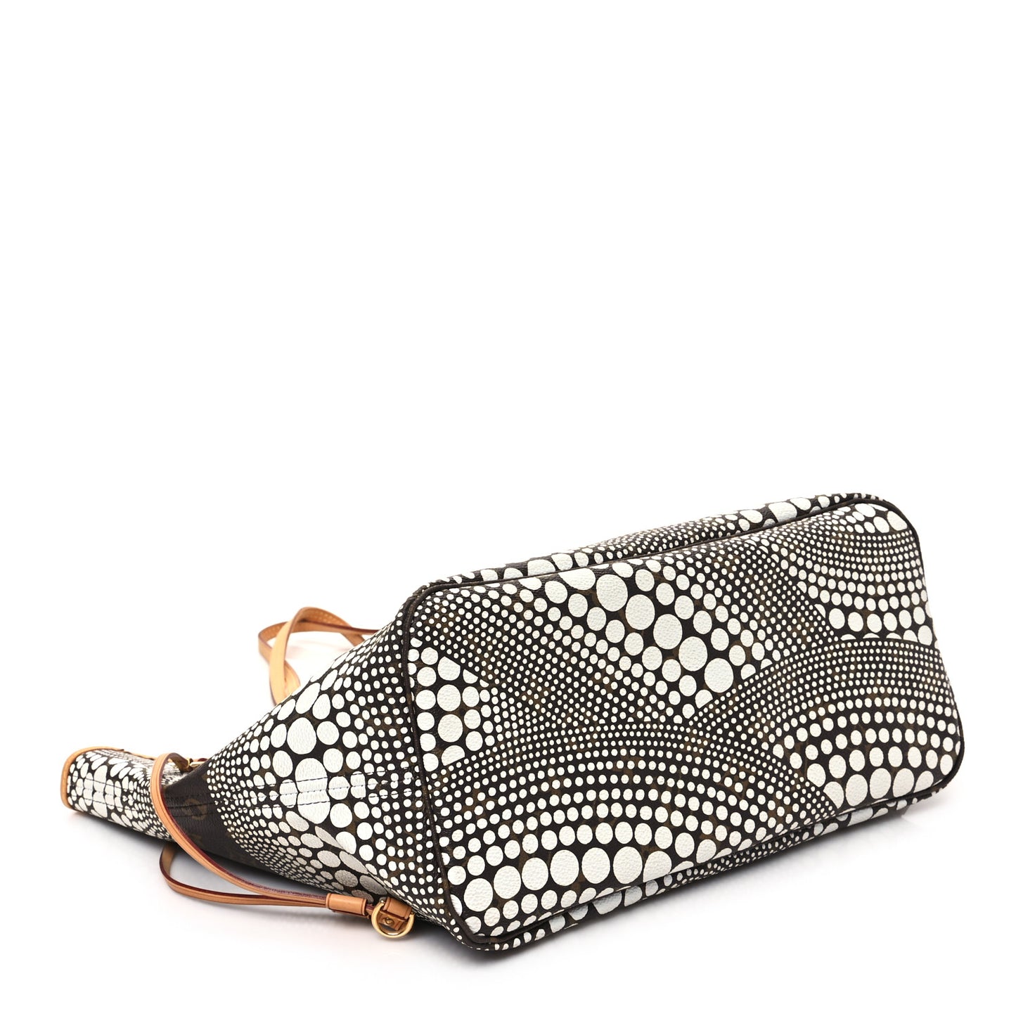 Monogram Kusama Waves Neverfull MM White