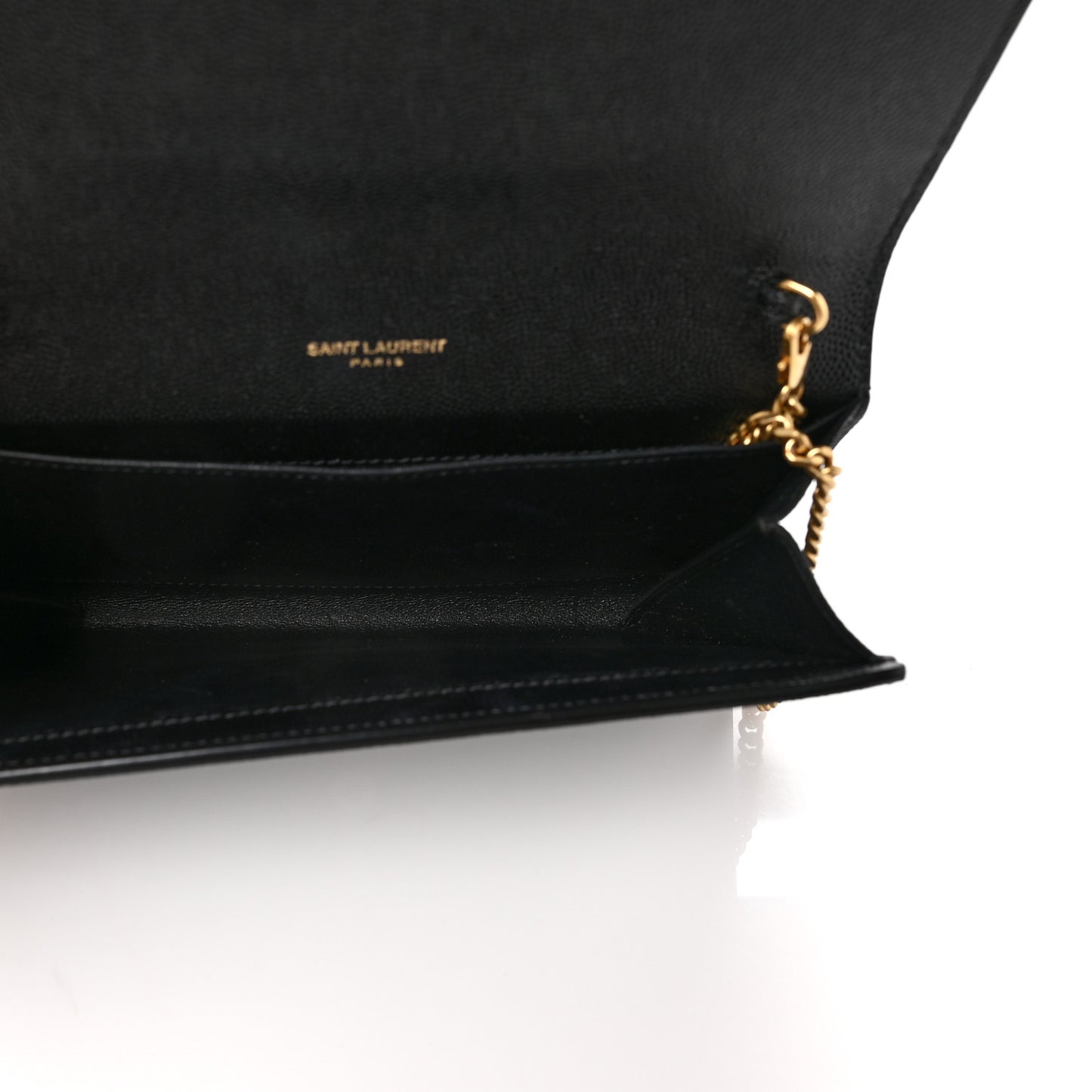 Grain De Poudre Uptown Chain Wallet Black