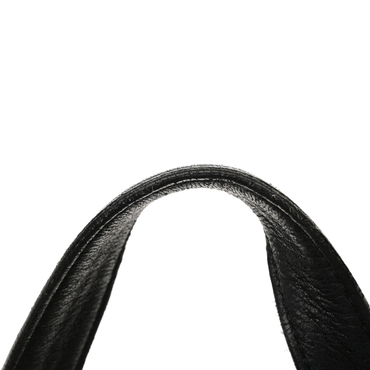 Waxy Grained Calfskin Medium Nightingale Black