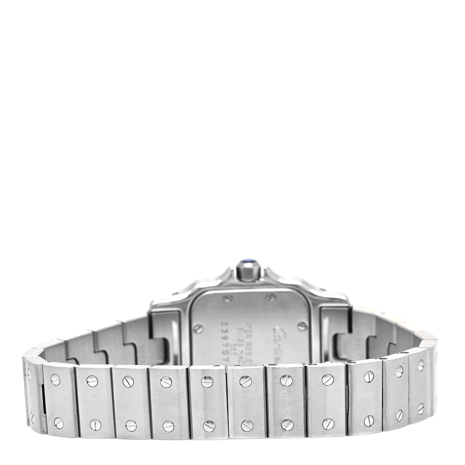 Cartier Stainless Steel 24mm Santos de Cartier Galbee Quartz Watch 3 of 4