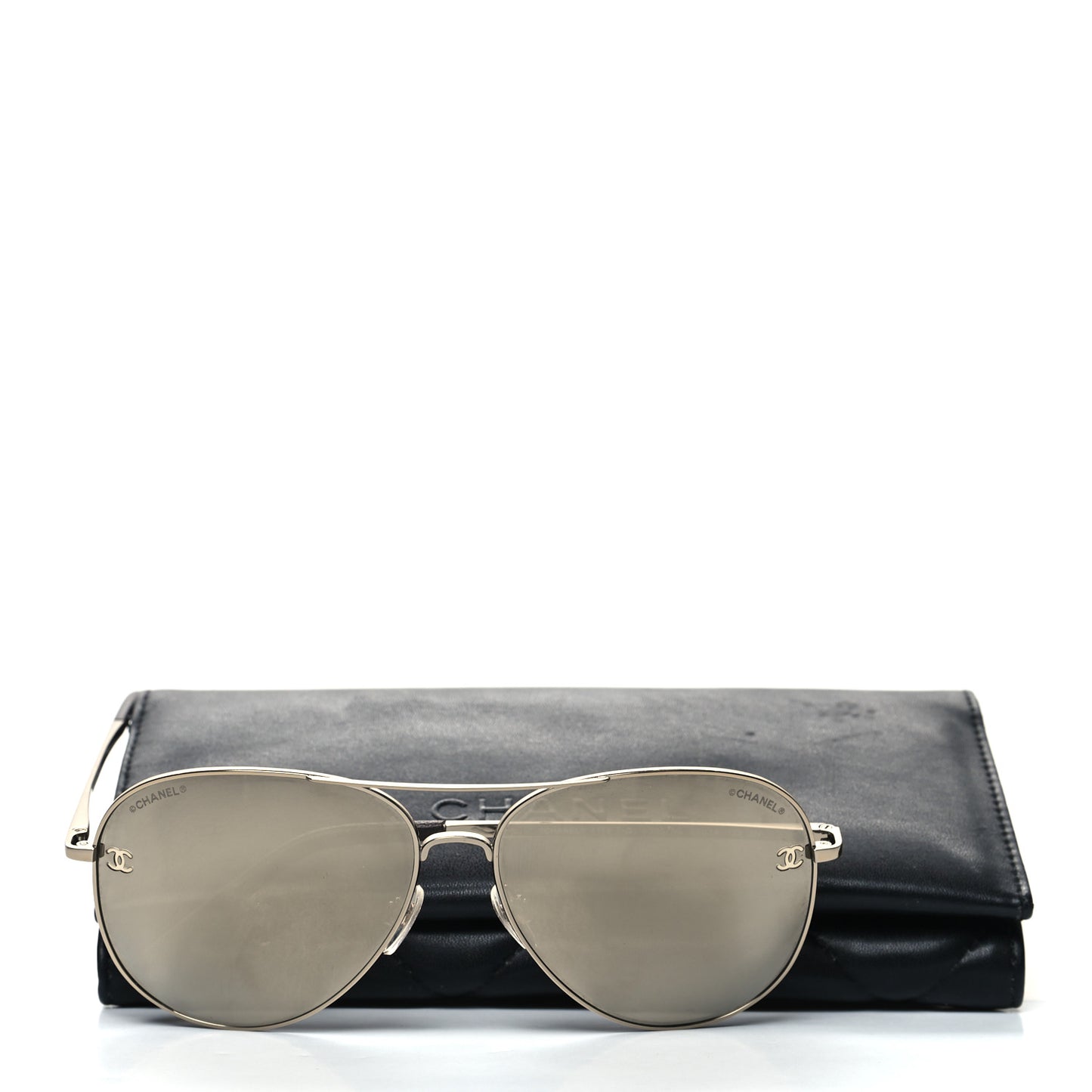 Aviator CC Sunglasses 4189-T-Q Silver