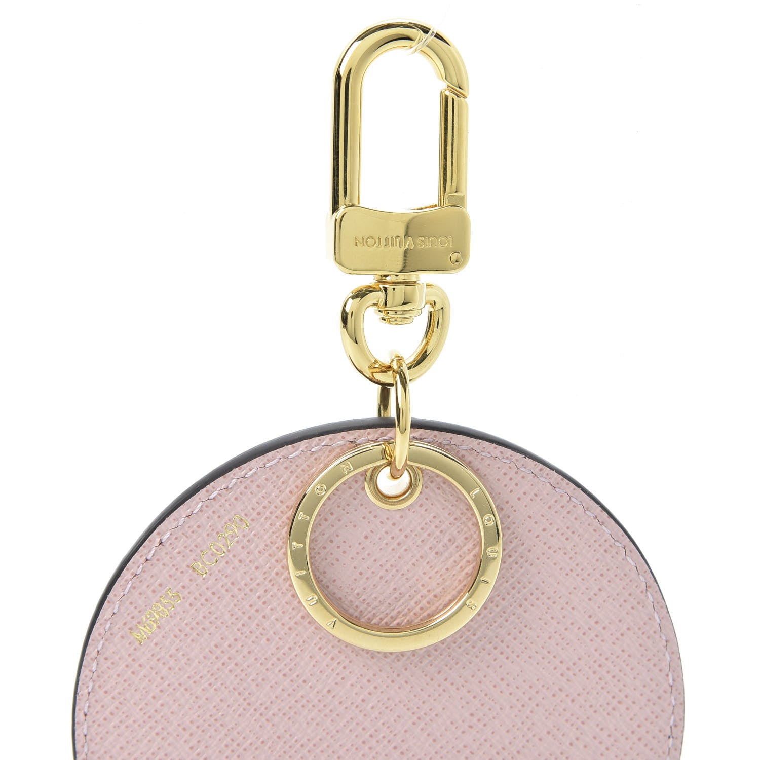 Louis Vuitton Monogram 2020 Christmas Animation Big Wheel Bag Charm Key Ring Rose Ballerine 3 of 6