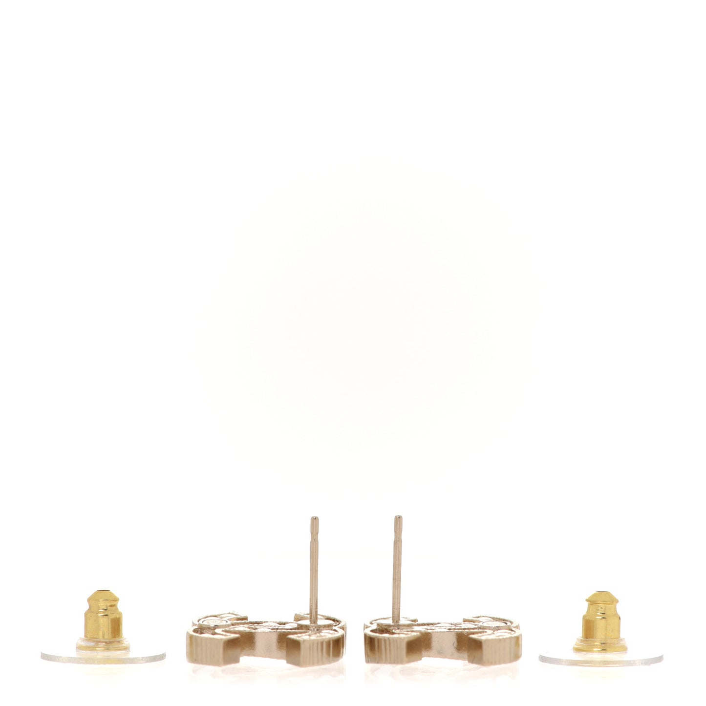 Pearl CC Earrings Gold