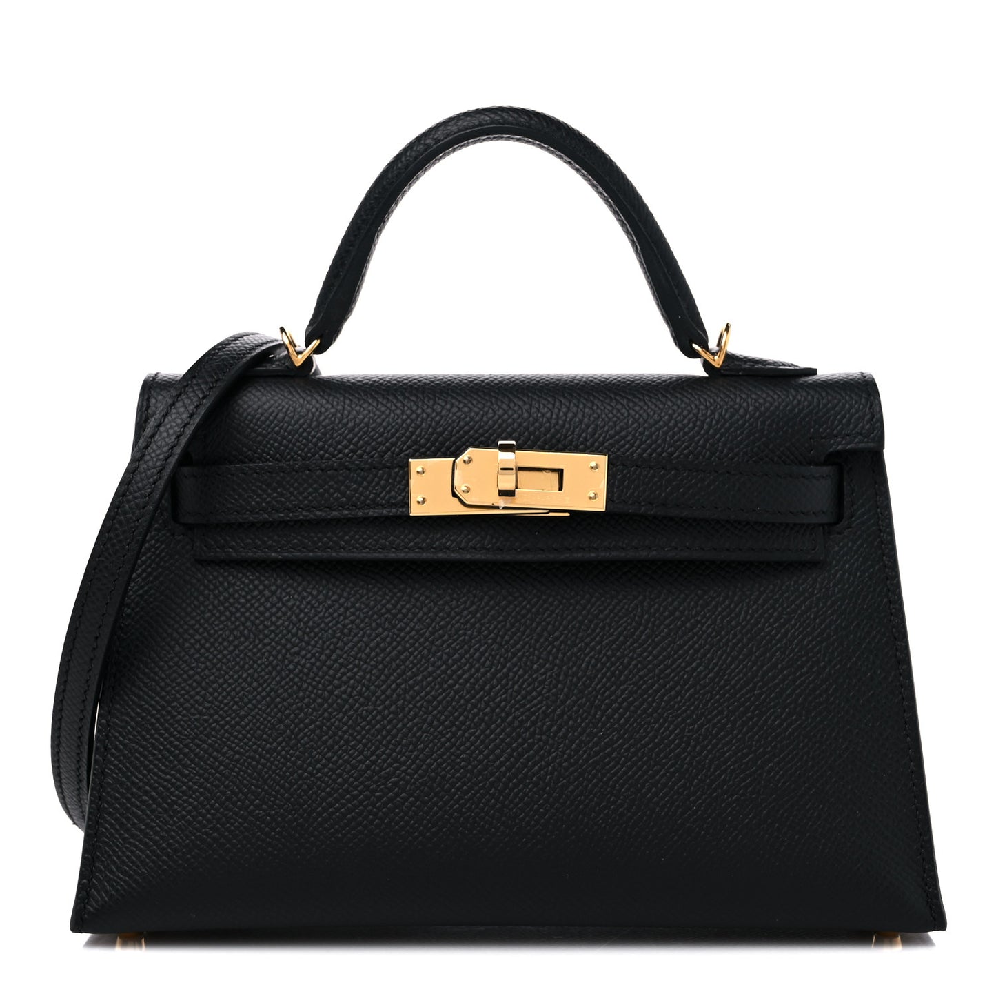 Epsom Mini Kelly Sellier 20 Black