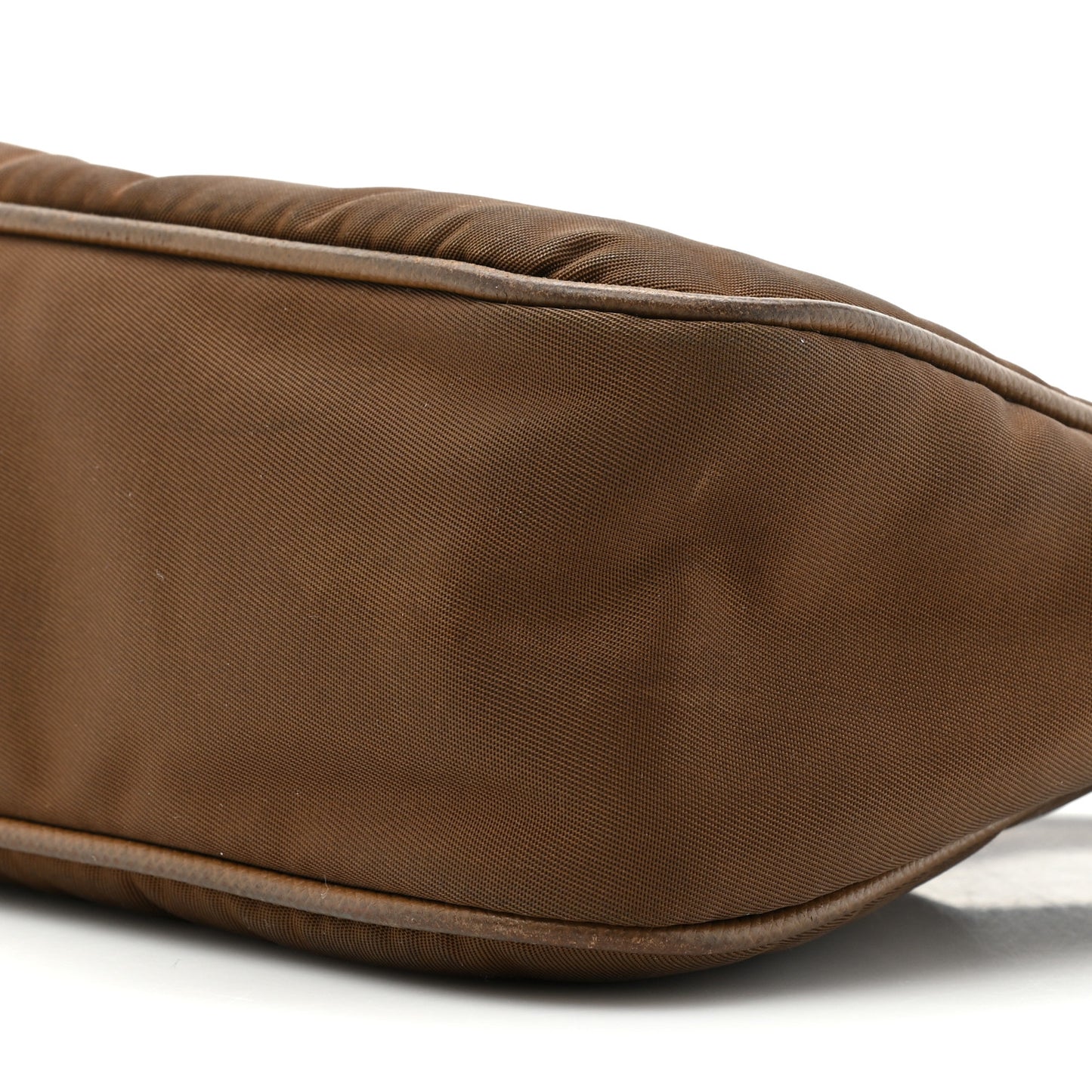 Tessuto Nylon Saffiano Re-Edition 2005 Shoulder Bag Cacao