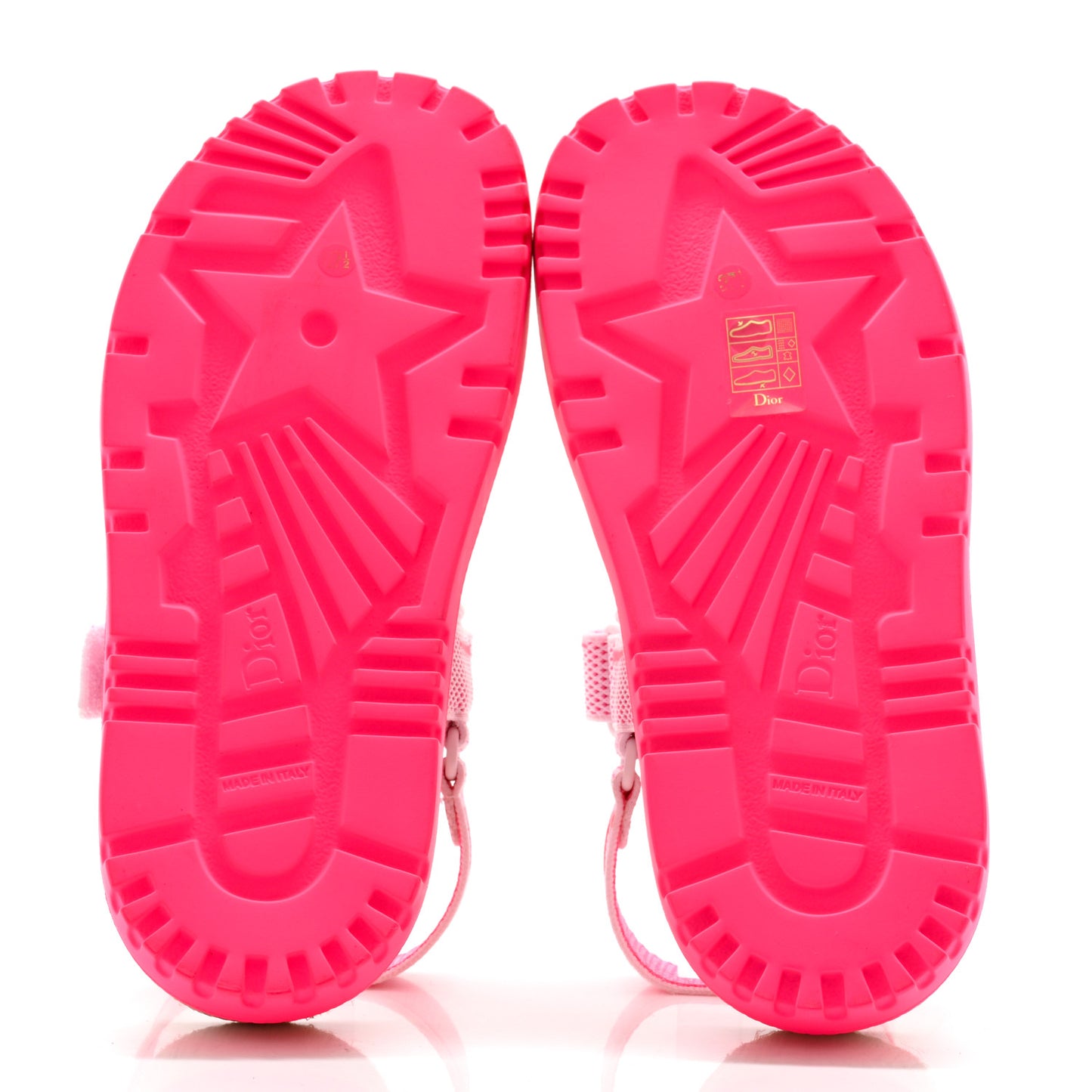 Technical Knit Jute Dioract 10mm Sandals 37.5 White Fuchsia
