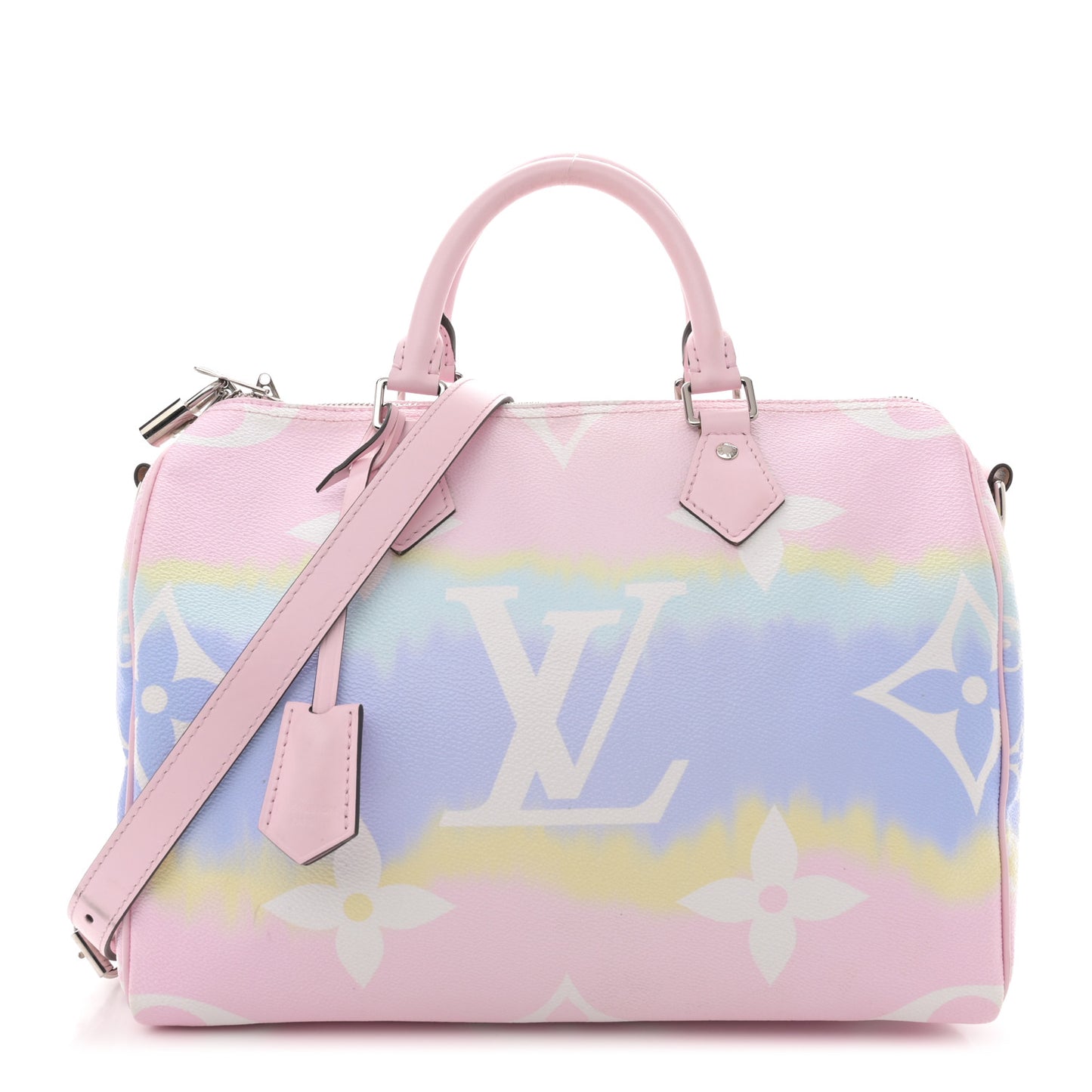 Monogram Escale Speedy Bandouliere 30 Pastel
