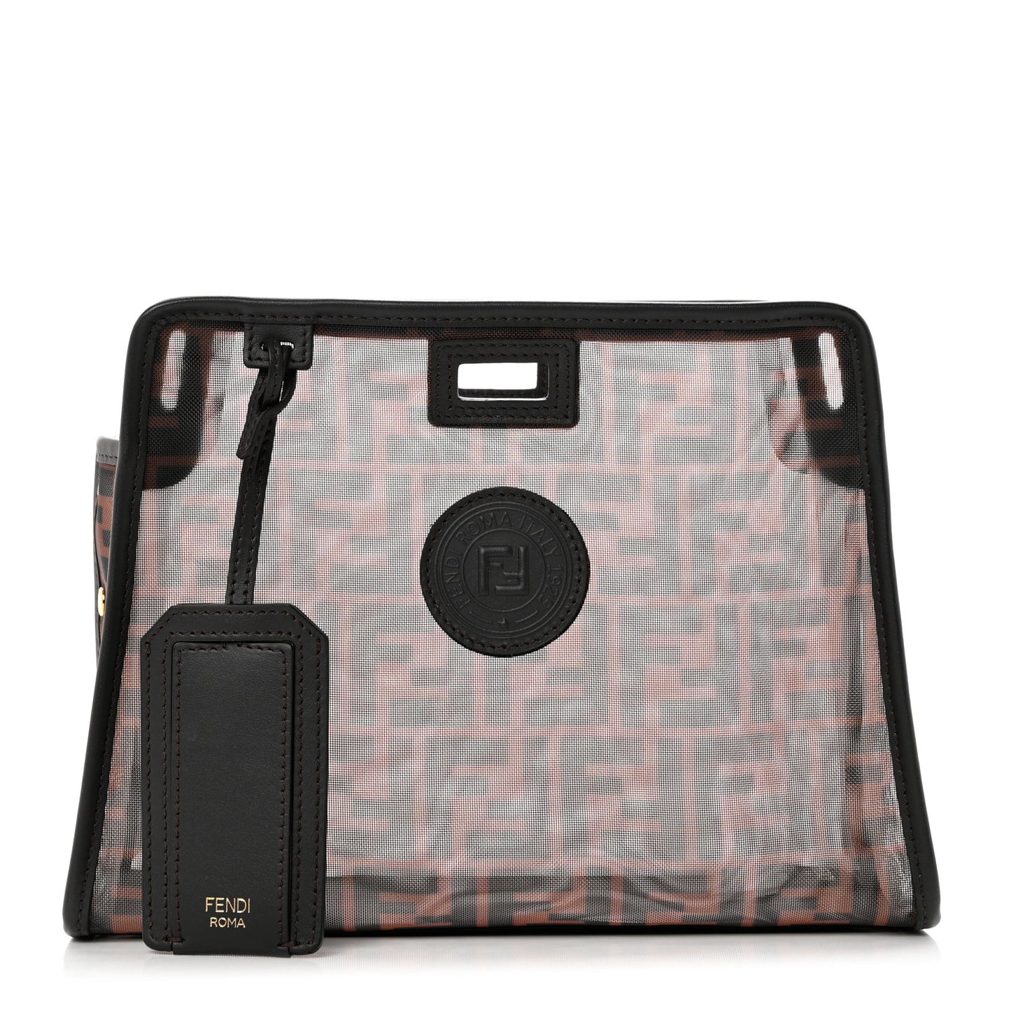 Mesh Vitello Century FF 1974 Mini Peekaboo Defender Cover Marrone Black Ebano