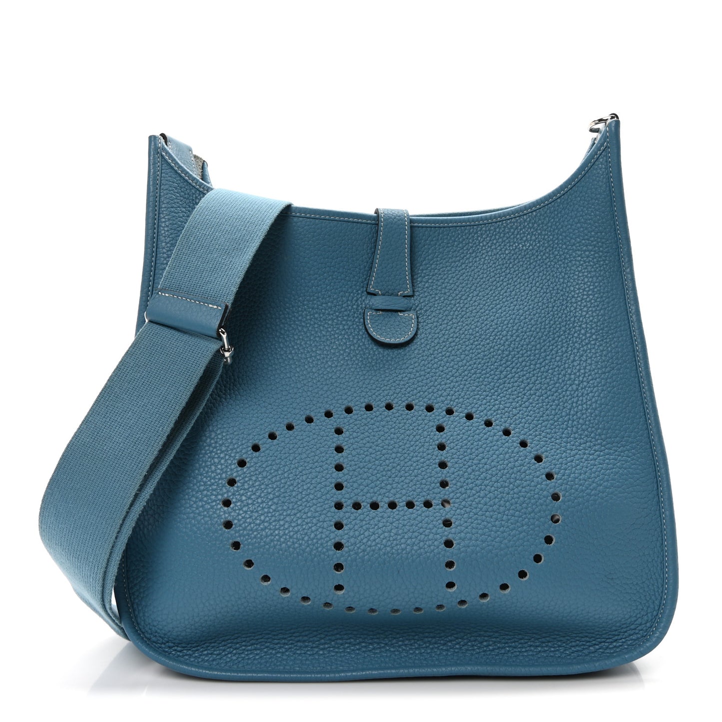 Taurillon Clemence Evelyne III GM Blue Jean